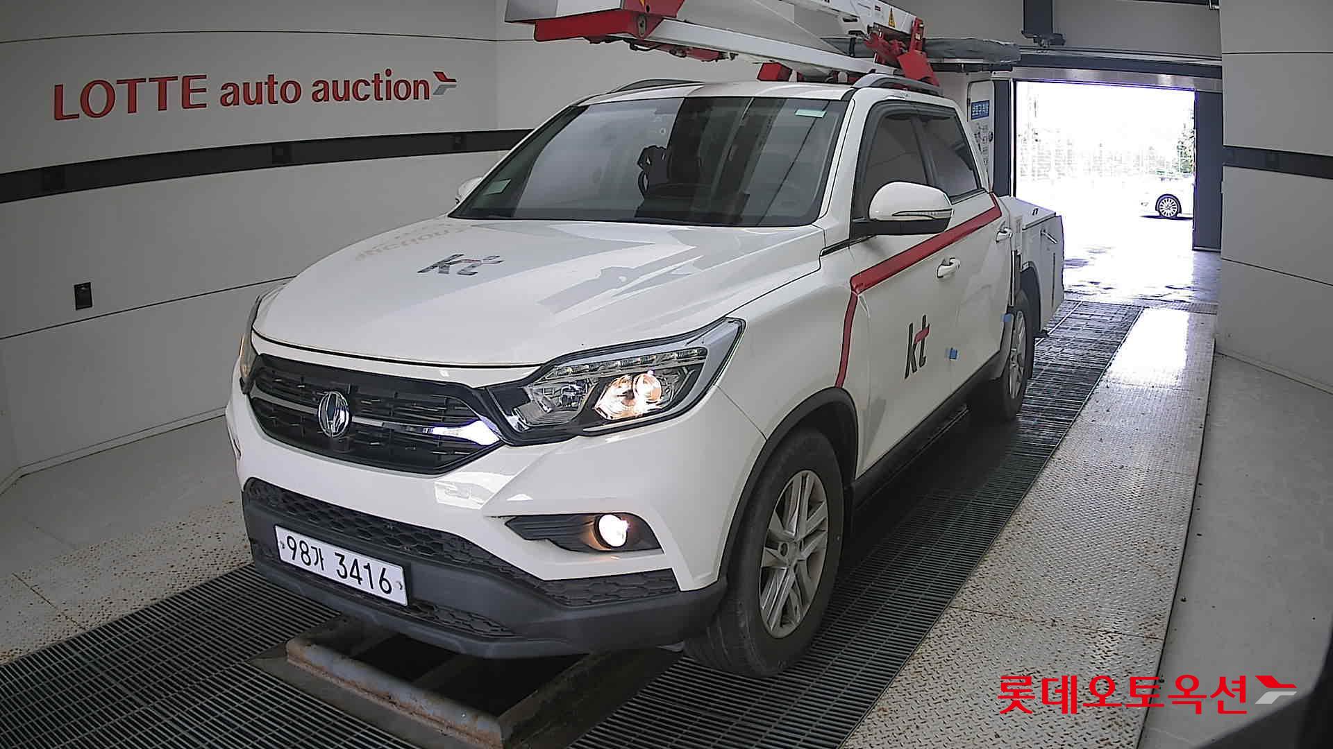 SsangYong Donghae Goso Work Car 2019 Белый из Кореи