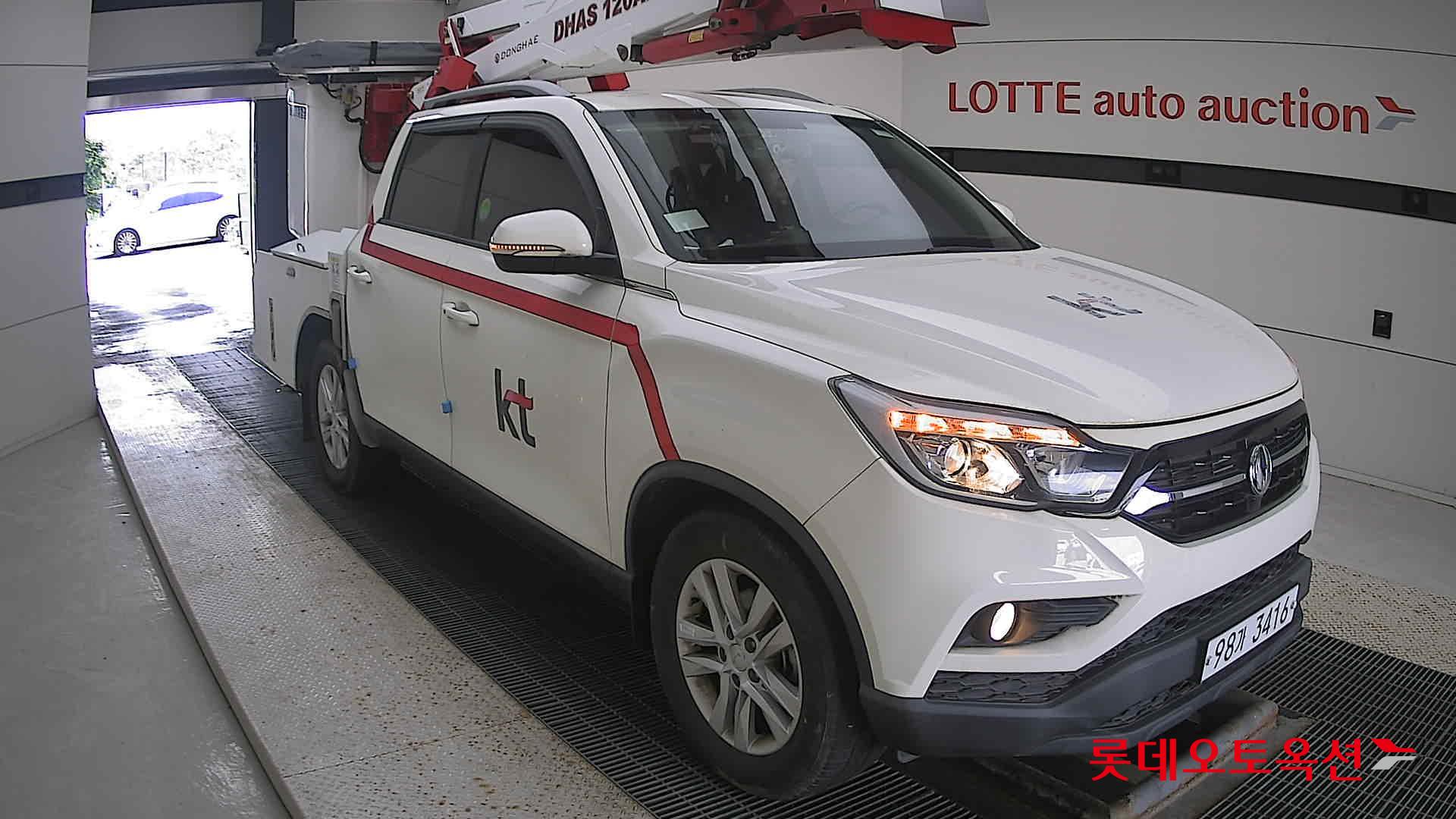 SsangYong Donghae Goso Work Car 2019 Белый из Кореи, фото 2