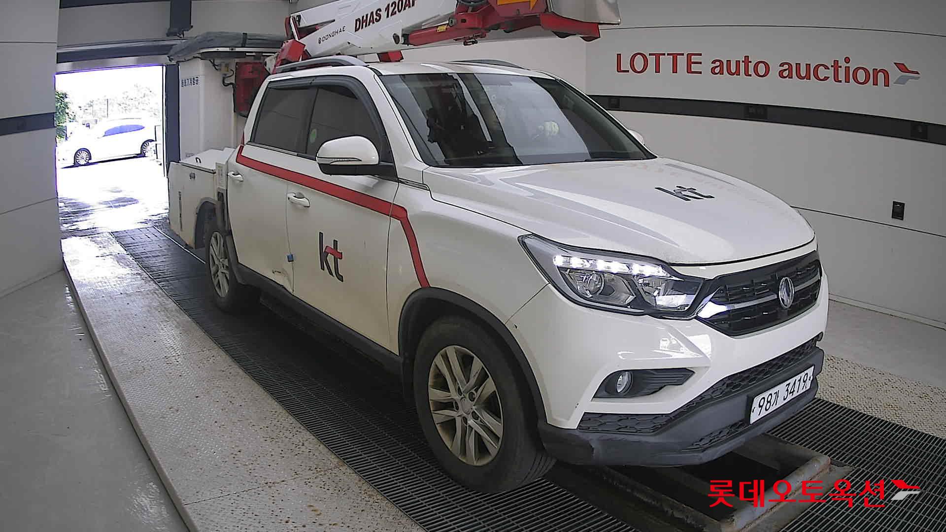 SsangYong Donghae Goso Work Car 2019 Белый из Кореи, фото 2