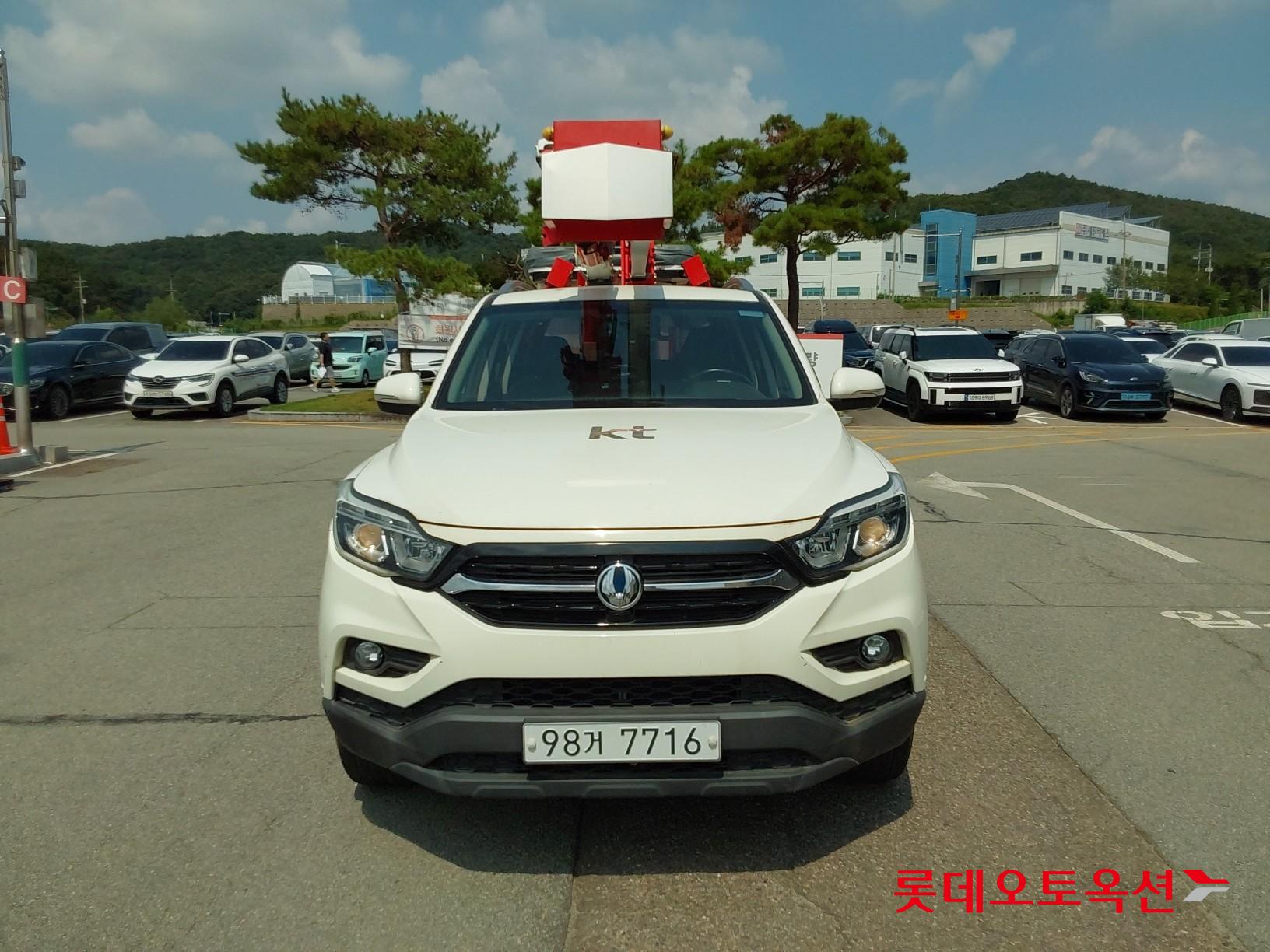 SsangYong Donghae Goso Work Car 2019 Белый из Кореи