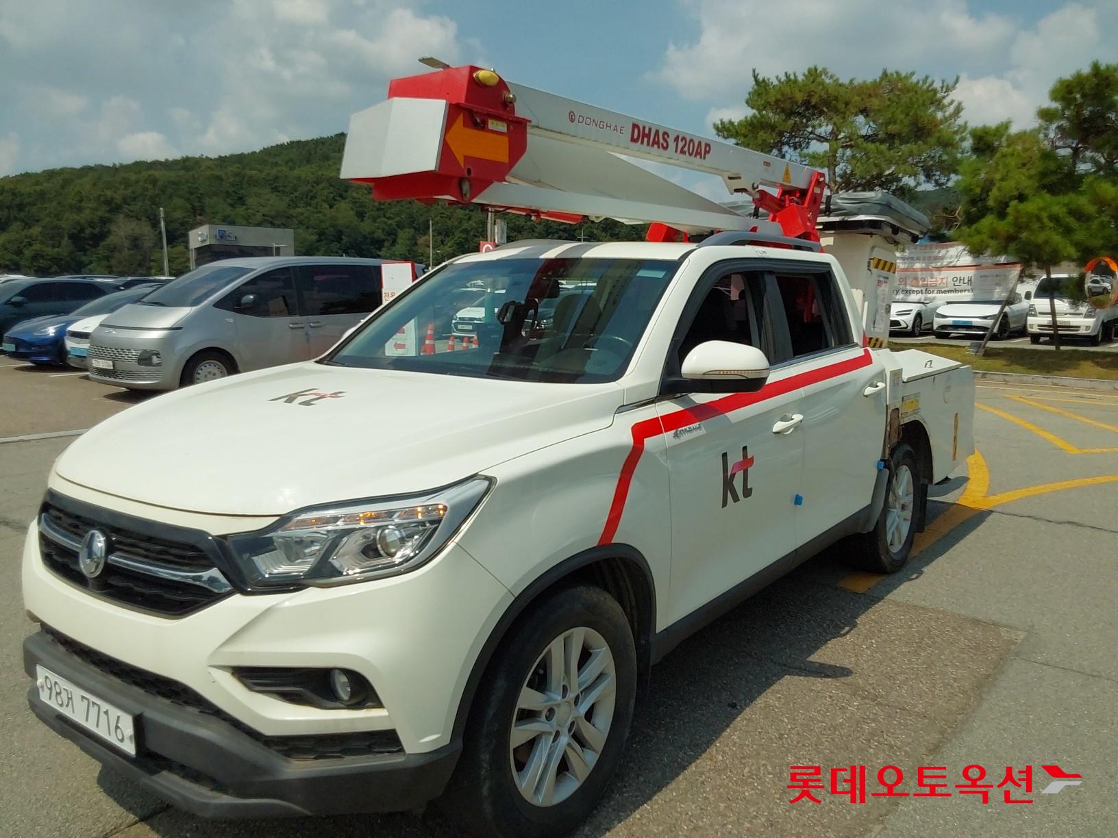 SsangYong Donghae Goso Work Car 2019 Белый из Кореи, фото 2