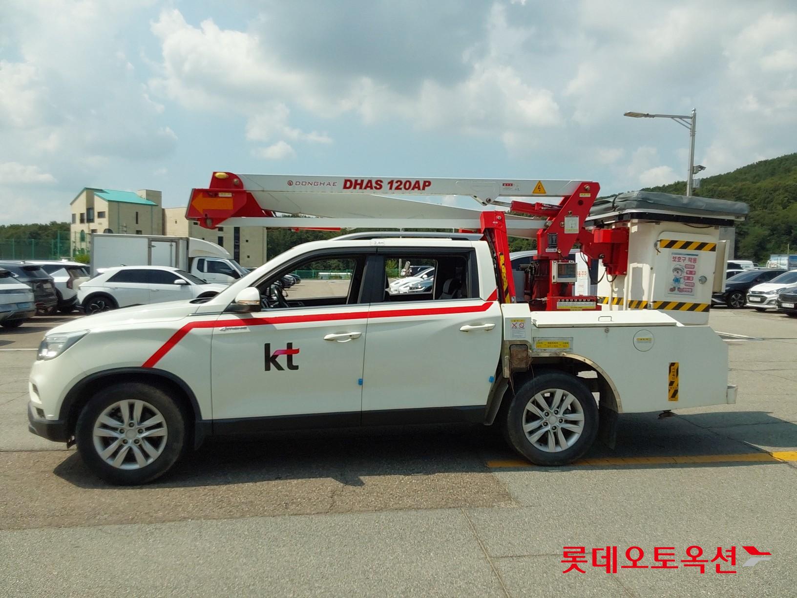 SsangYong Donghae Goso Work Car 2019 Белый из Кореи, фото 3