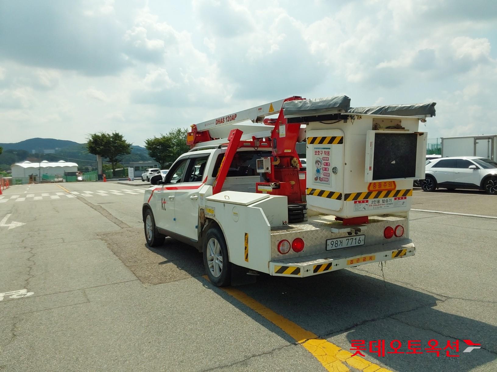 SsangYong Donghae Goso Work Car 2019 Белый из Кореи, фото 4