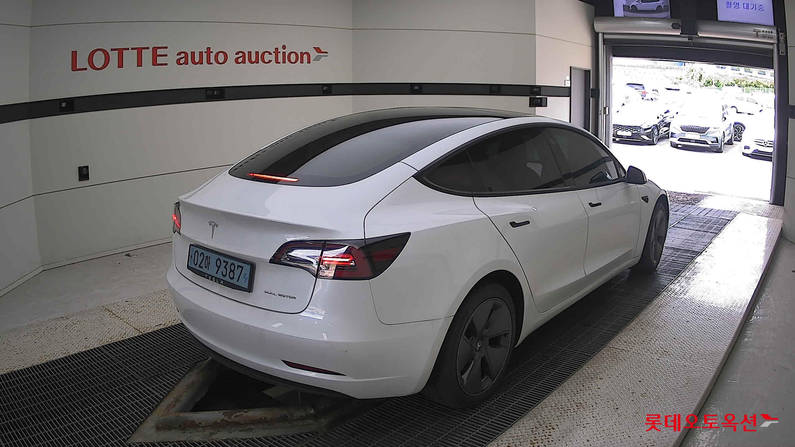 Tesla Model 3 Long Range 2022 Pearl White Multi-coat из Кореи, фото 4