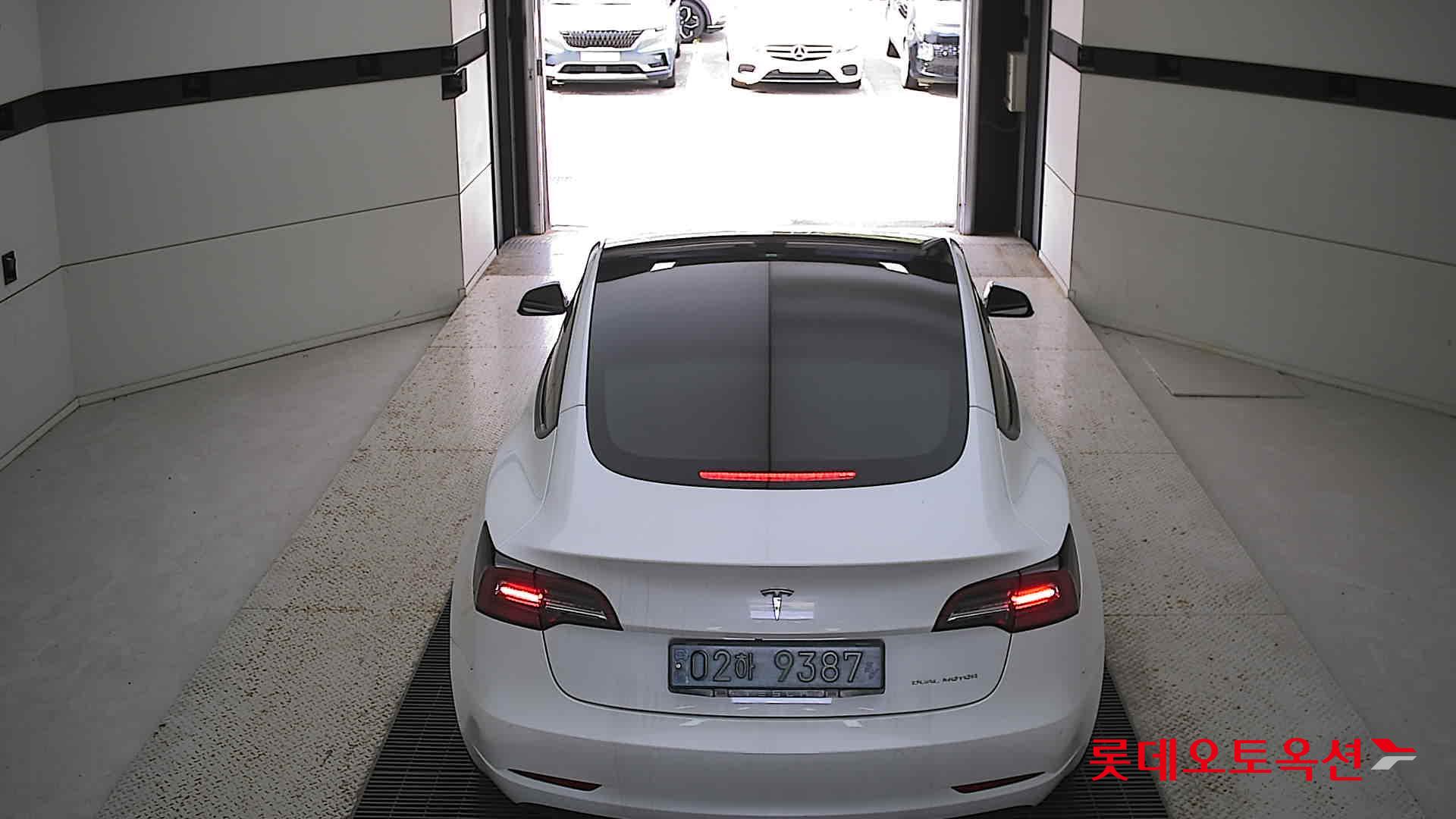 Tesla Model 3 Long Range 2022 Pearl White Multi-coat из Кореи, фото 5