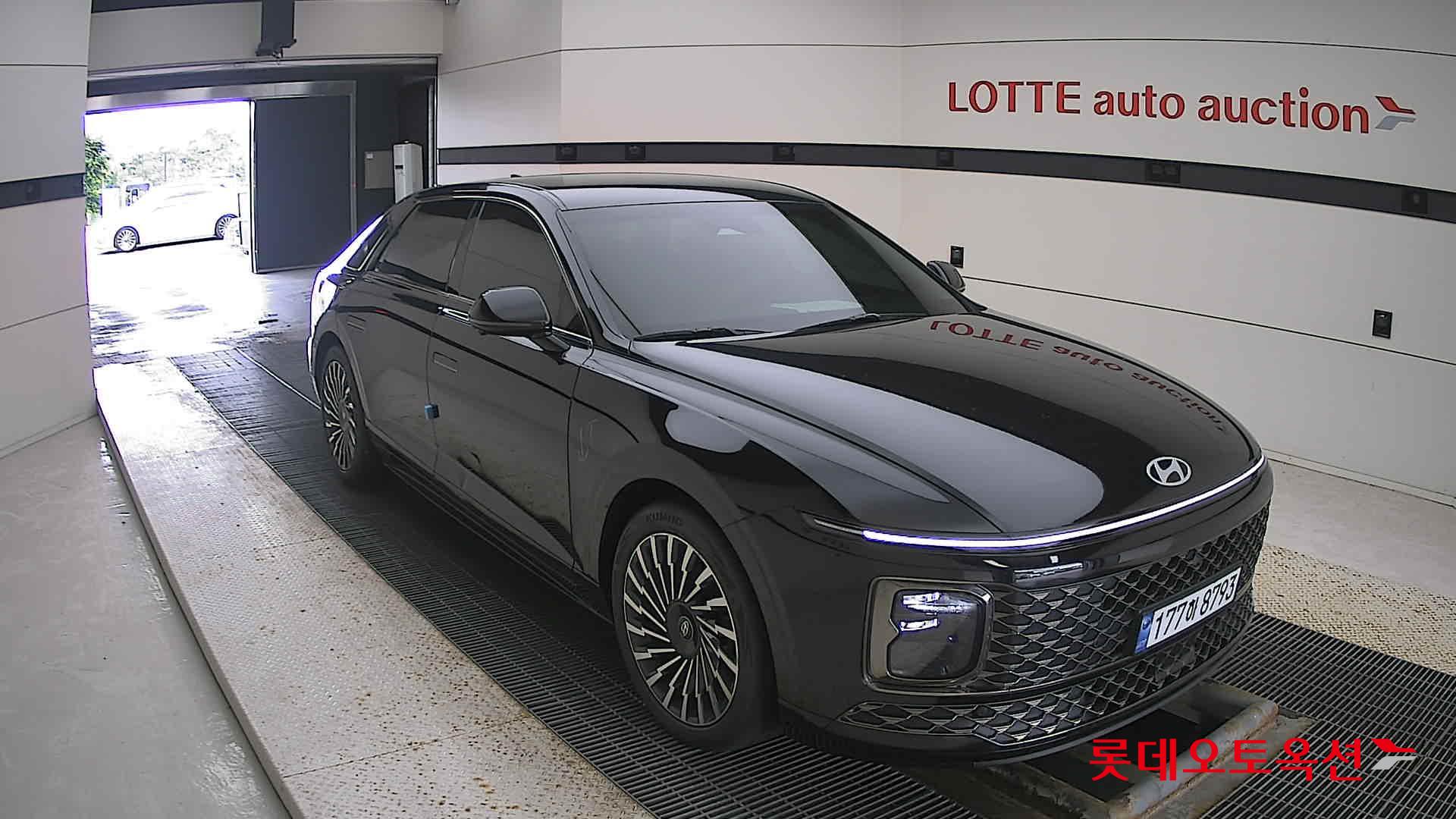 Hyundai Grandeur Hybrid 2024 Abyss Black Pearl из Кореи, фото 2