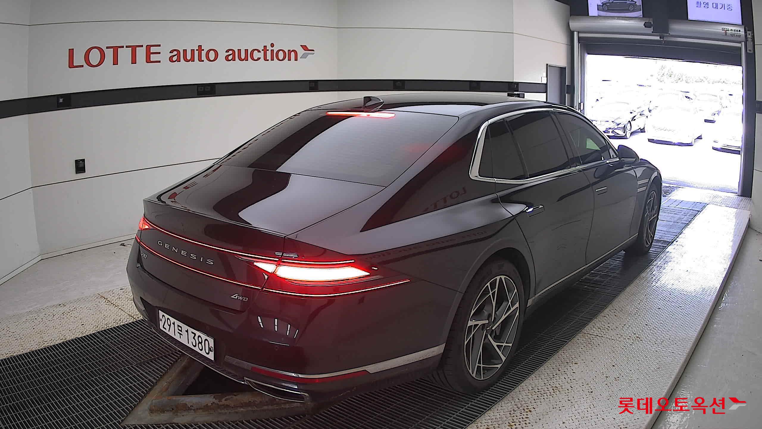 Hyundai G90 2022 Черный из Кореи, фото 4