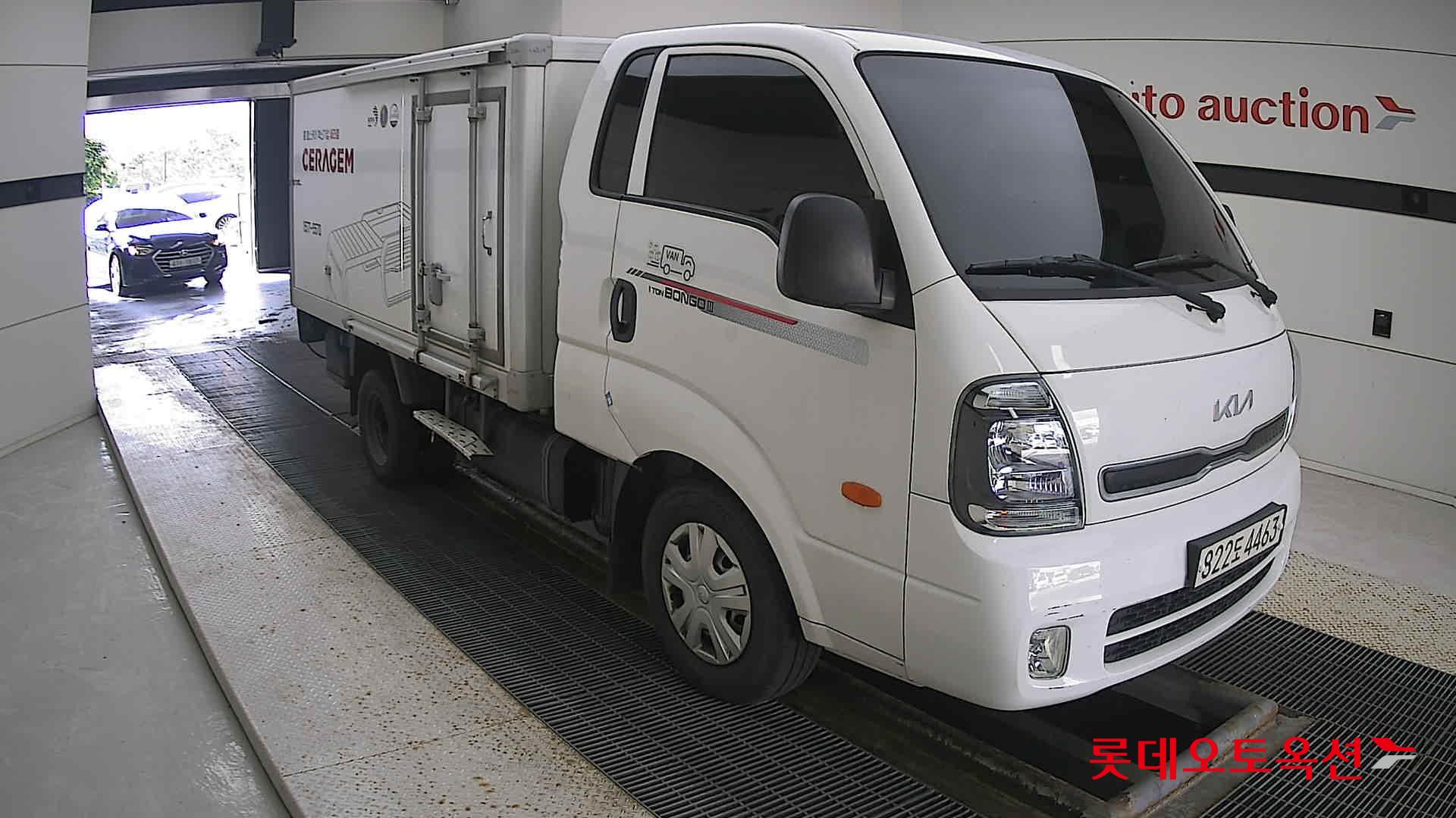 Kia Bongo III Low-profile built-in car 2022 Белый из Кореи, фото 2