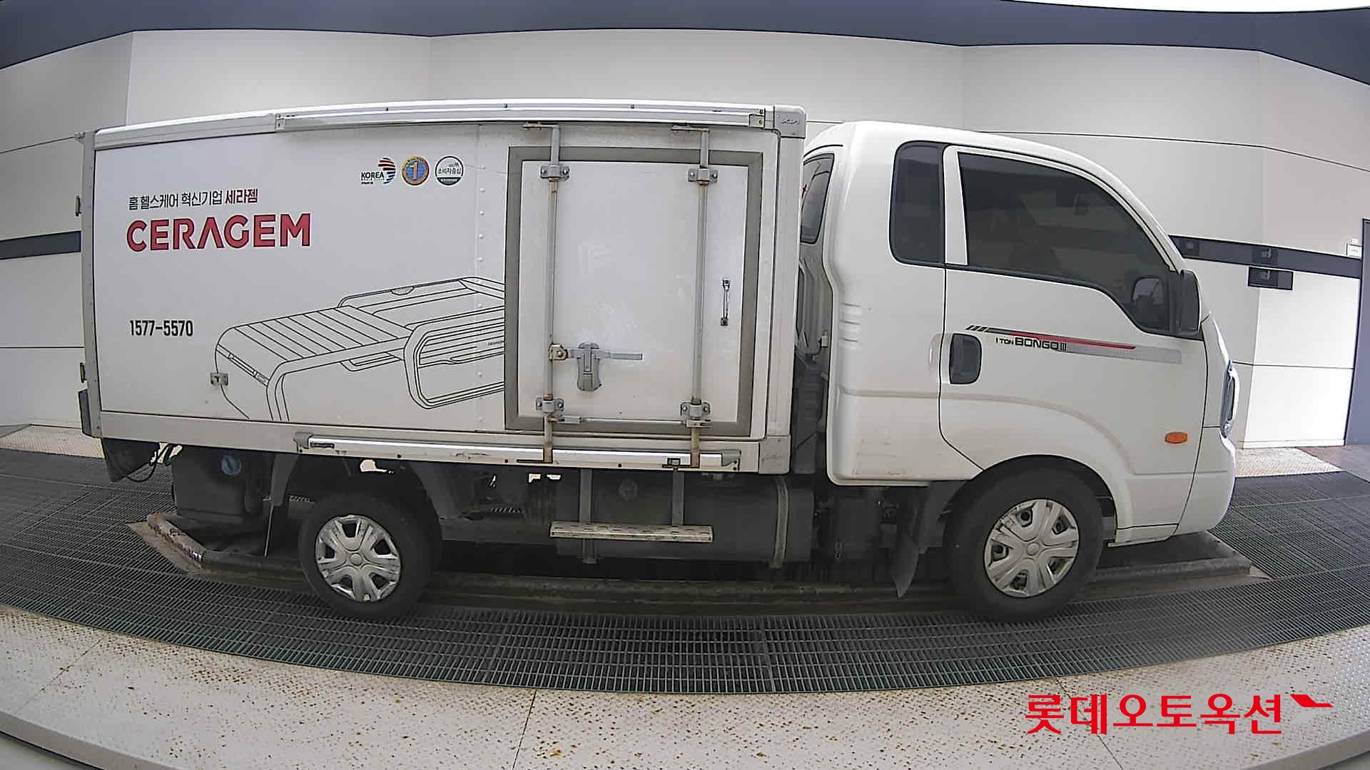 Kia Bongo III Low-profile built-in car 2022 Белый из Кореи, фото 3