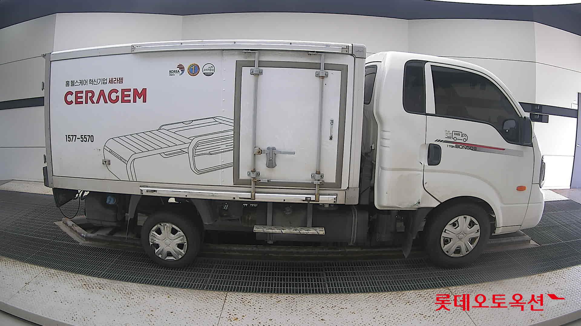 Kia Bongo III Low-profile built-in car 2022 Белый из Кореи, фото 3