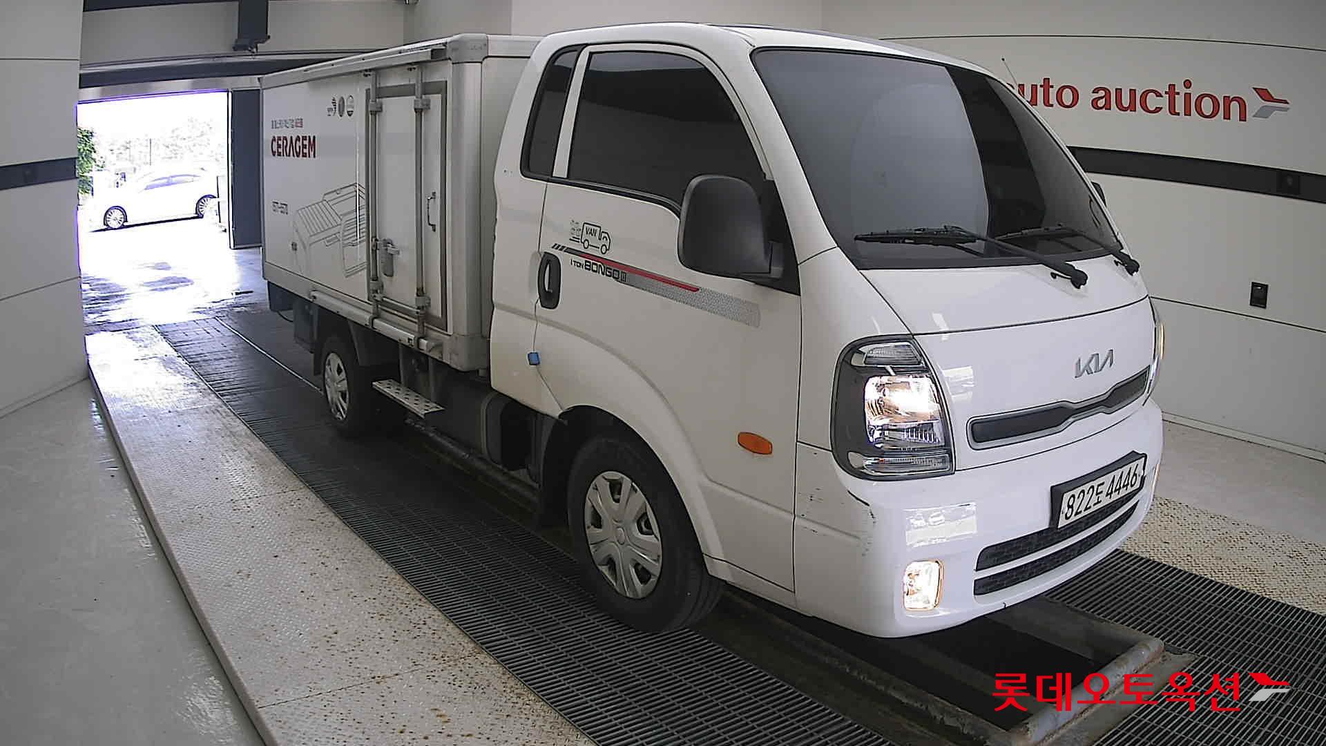 Kia Bongo III Low-profile built-in car 2022 Белый из Кореи, фото 2