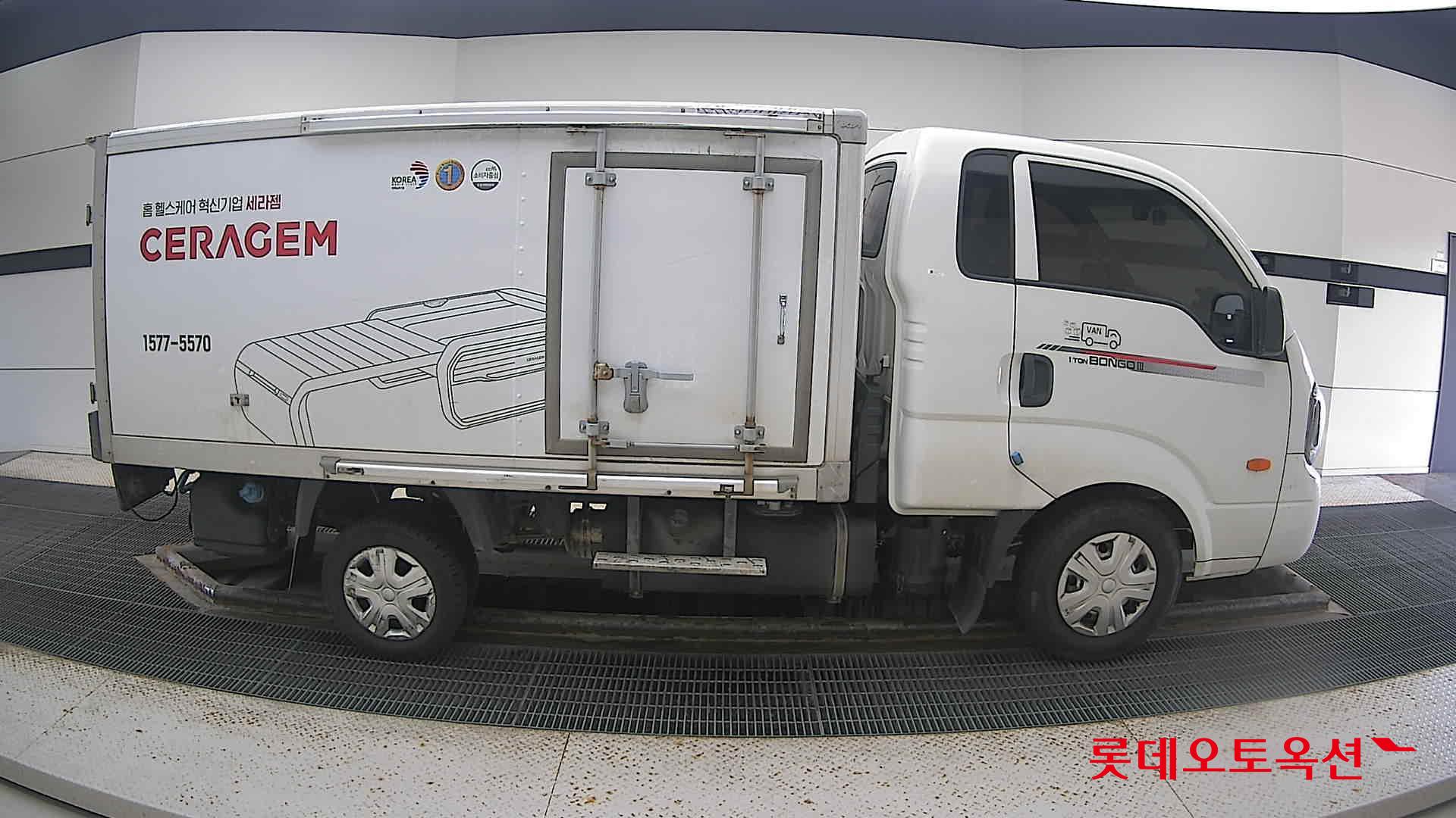 Kia Bongo III Low-profile built-in car 2022 Белый из Кореи, фото 3