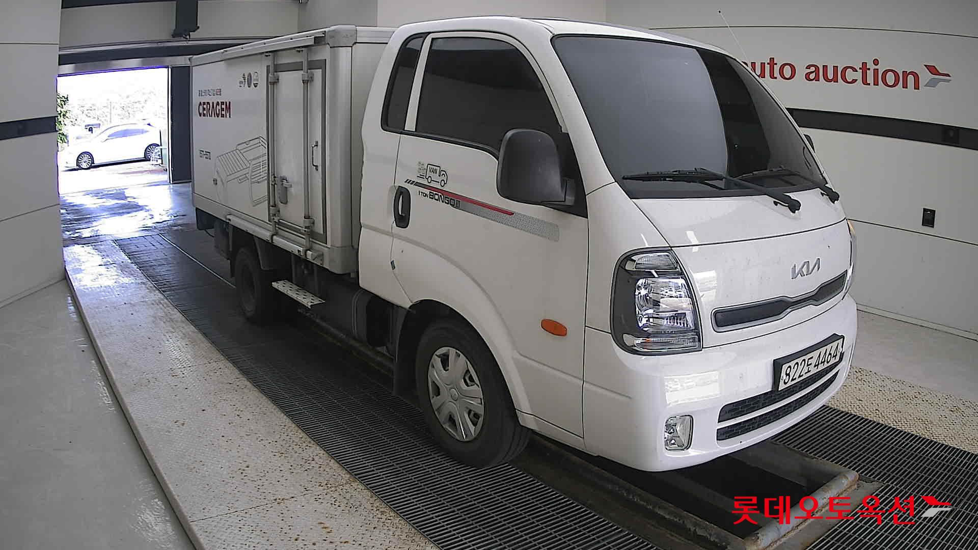 Kia Bongo III Low-profile built-in car 2022 Белый из Кореи, фото 2