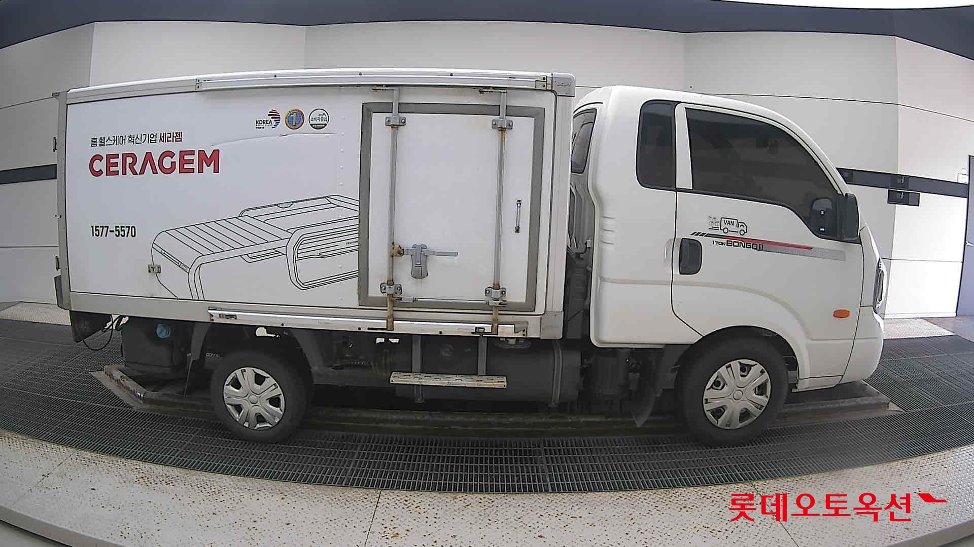 Kia Bongo III Low-profile built-in car 2022 Белый из Кореи, фото 3