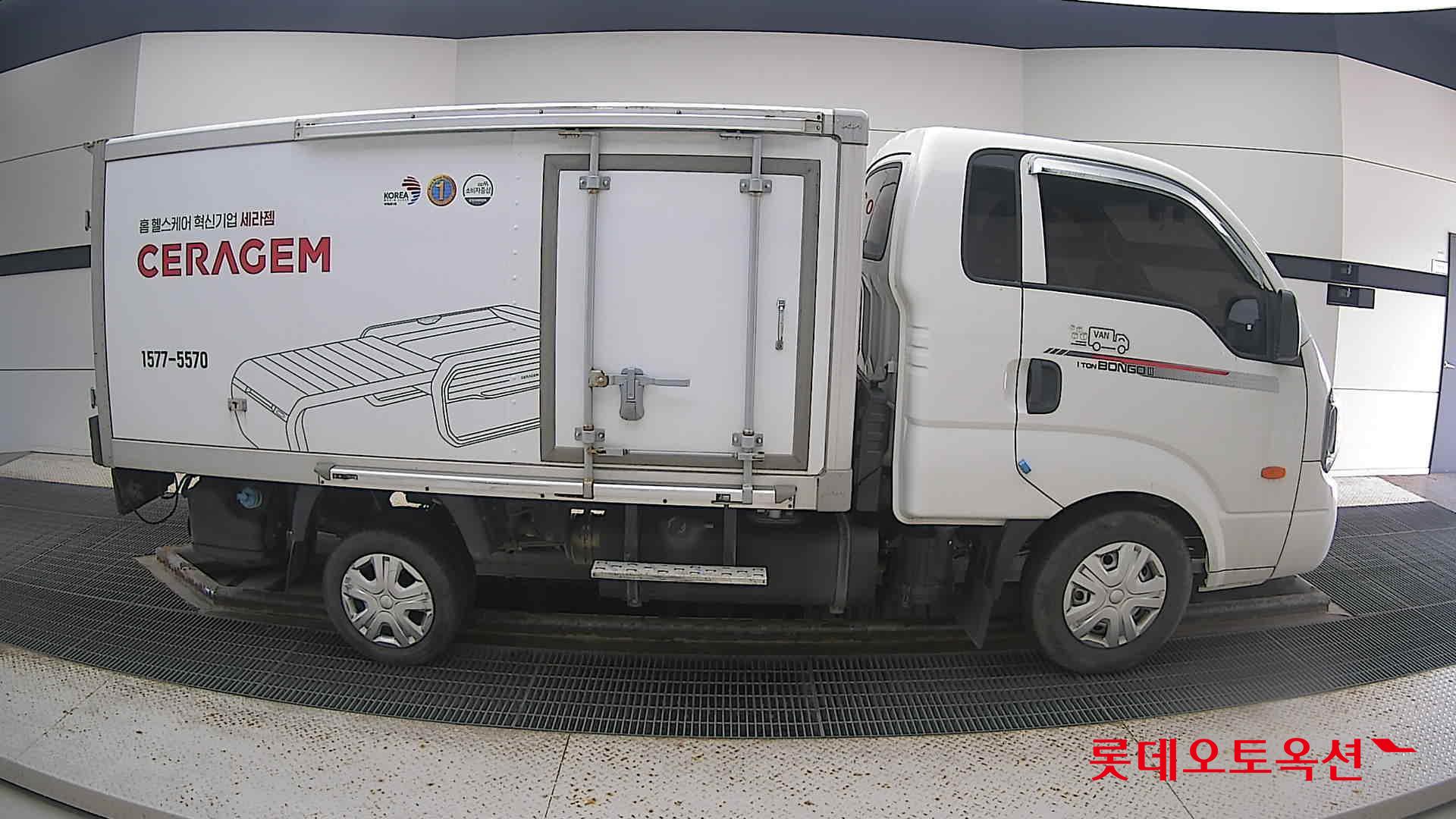 Kia Bongo III Low-profile built-in car 2022 Белый из Кореи, фото 3