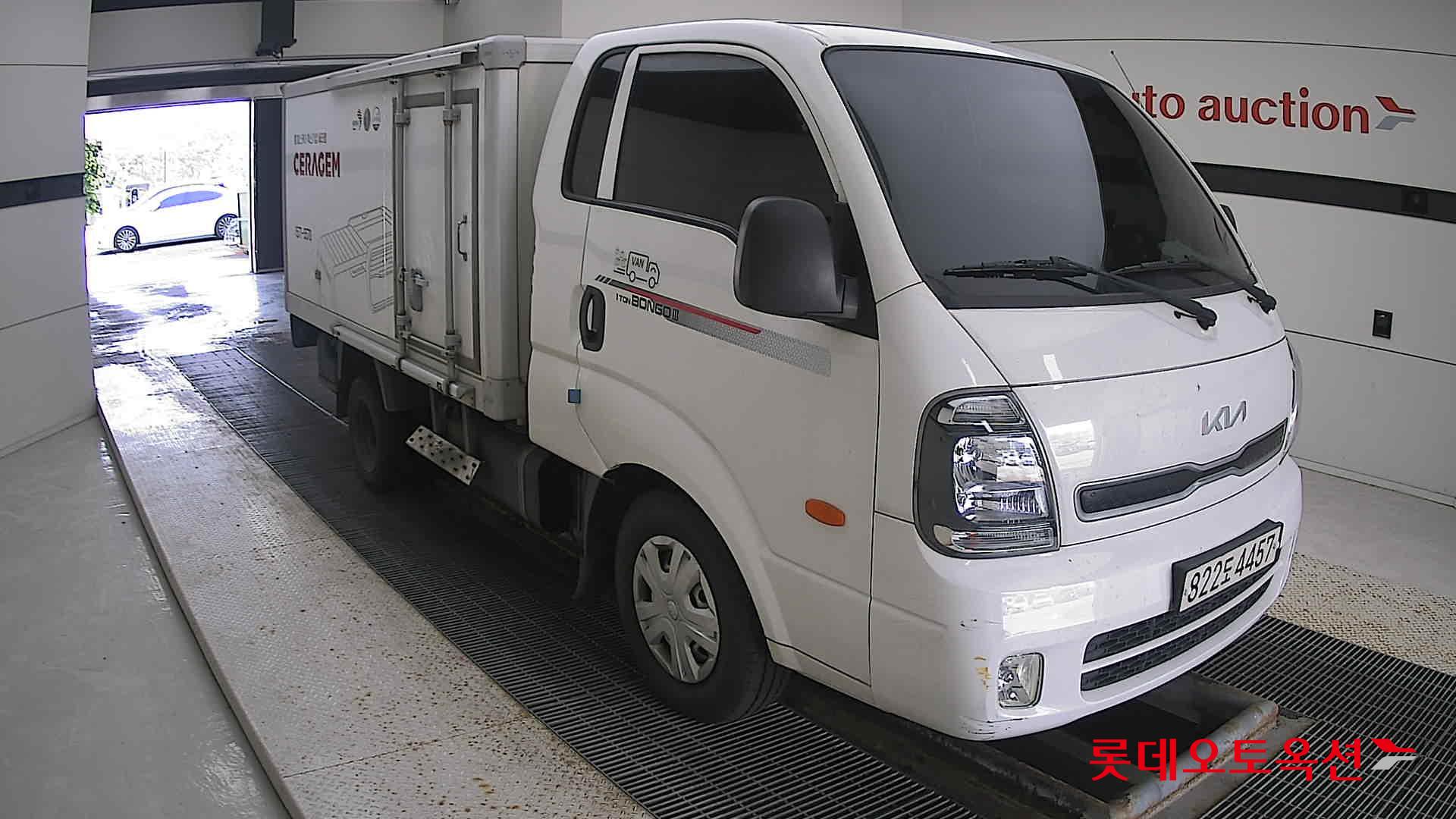 Kia Bongo III Low-profile built-in car 2022 Белый из Кореи, фото 2