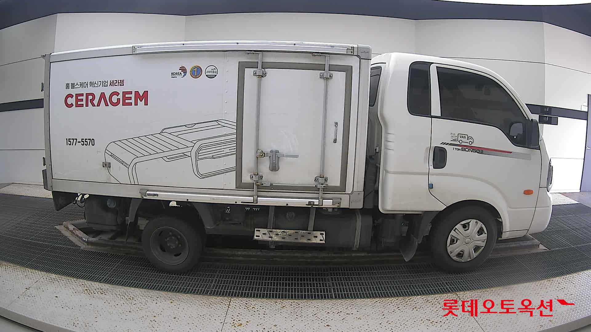 Kia Bongo III Low-profile built-in car 2022 Белый из Кореи, фото 3