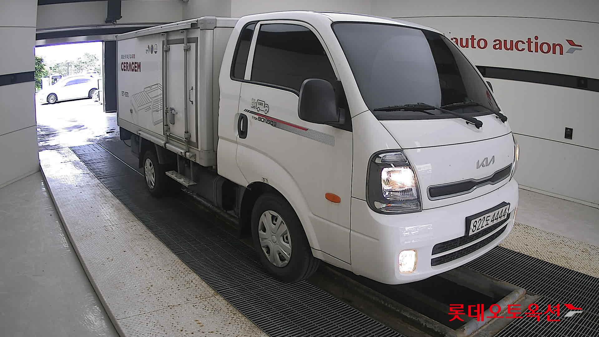 Kia Bongo III Low-profile built-in car 2022 Белый из Кореи, фото 2