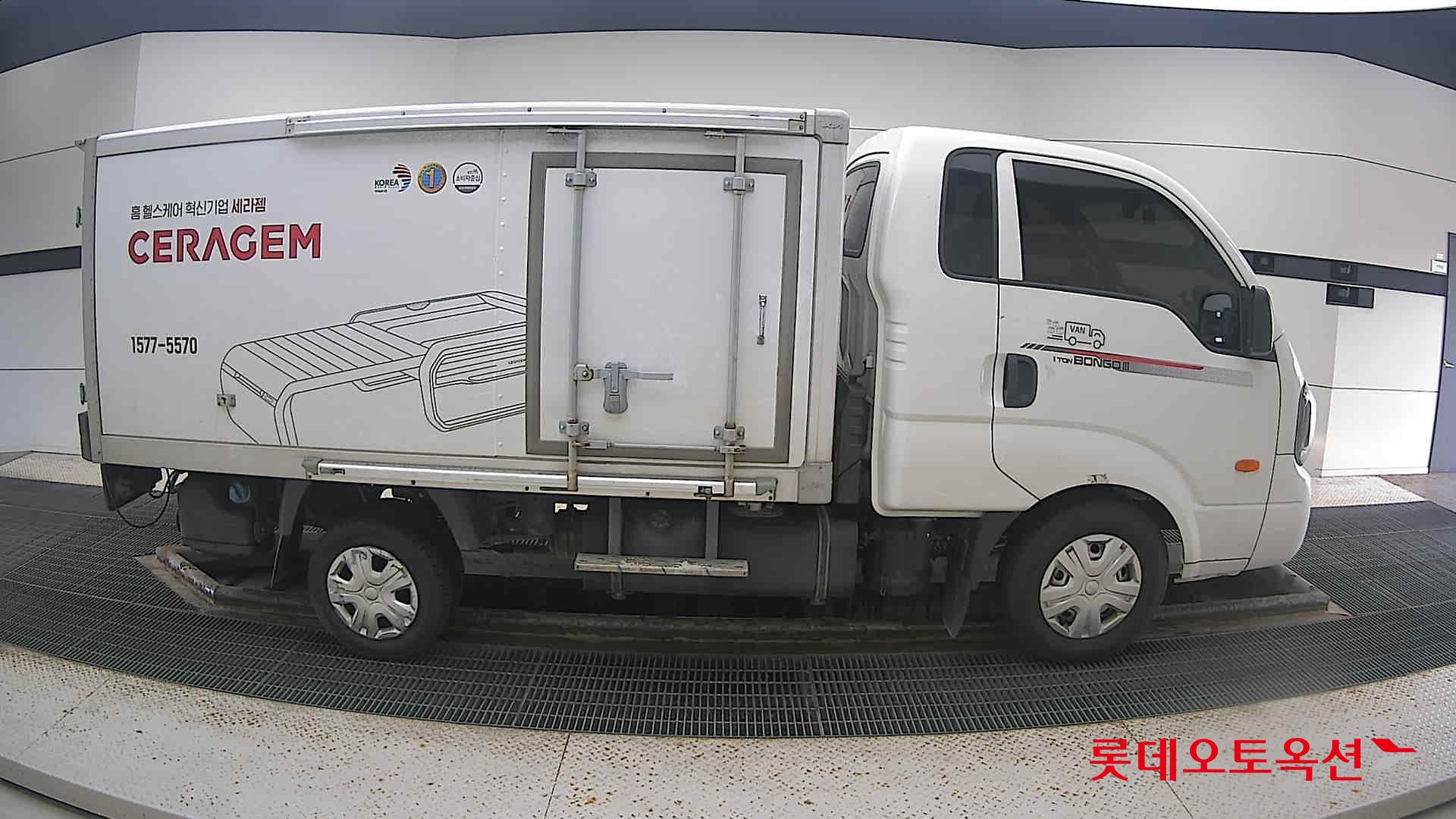 Kia Bongo III Low-profile built-in car 2022 Белый из Кореи, фото 3