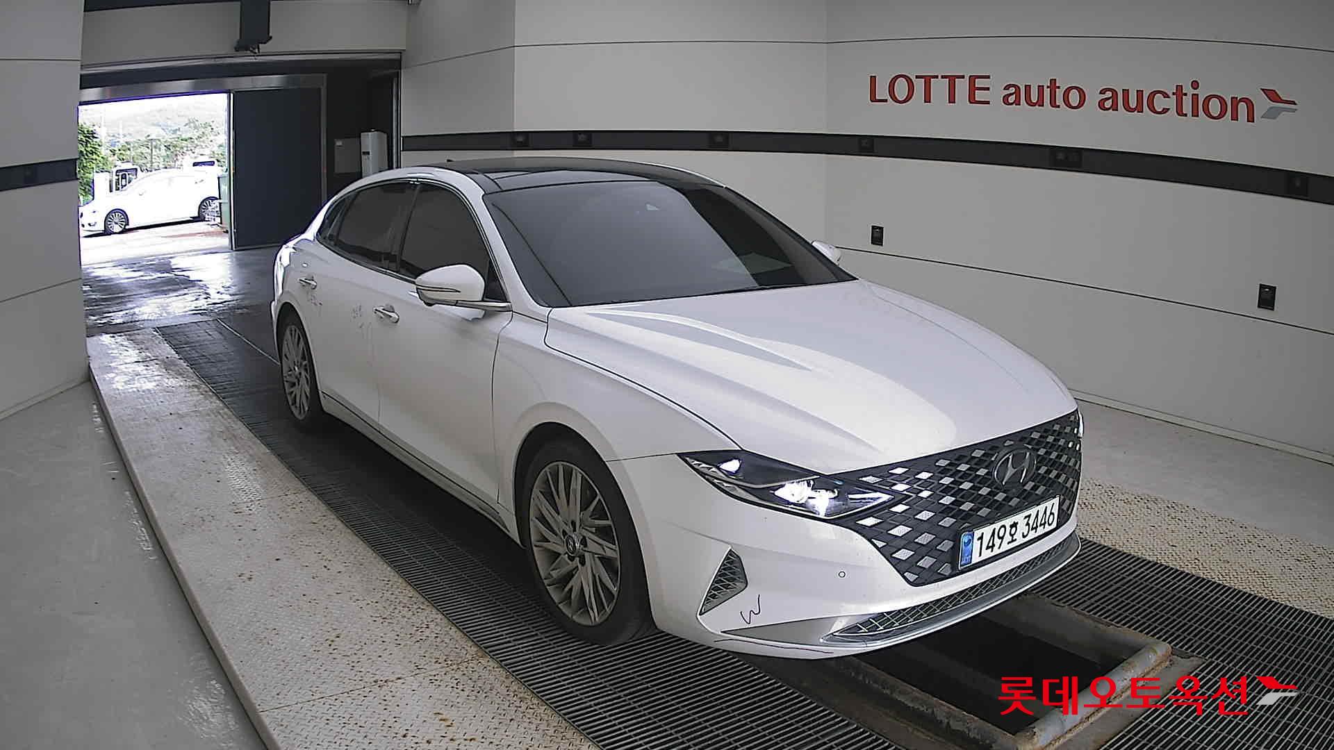 Hyundai Grandeur 2020 Белый из Кореи, фото 2