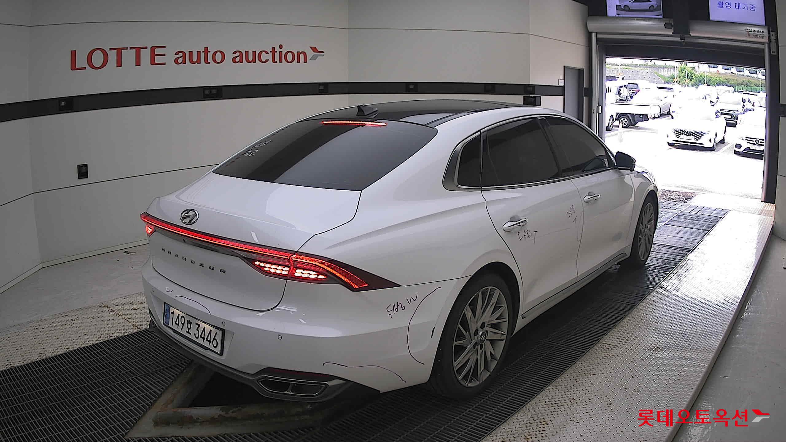 Hyundai Grandeur 2020 Белый из Кореи, фото 4