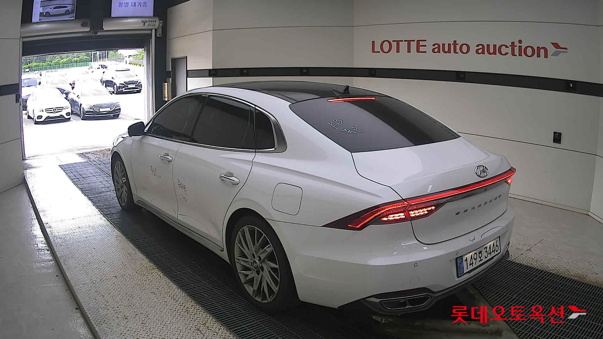 Hyundai Grandeur 2020 Белый из Кореи, фото 6