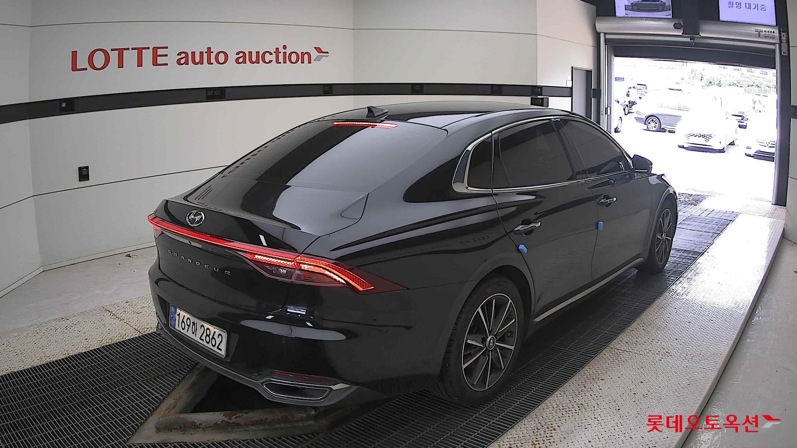Hyundai Grandeur 2022 Черный из Кореи, фото 4