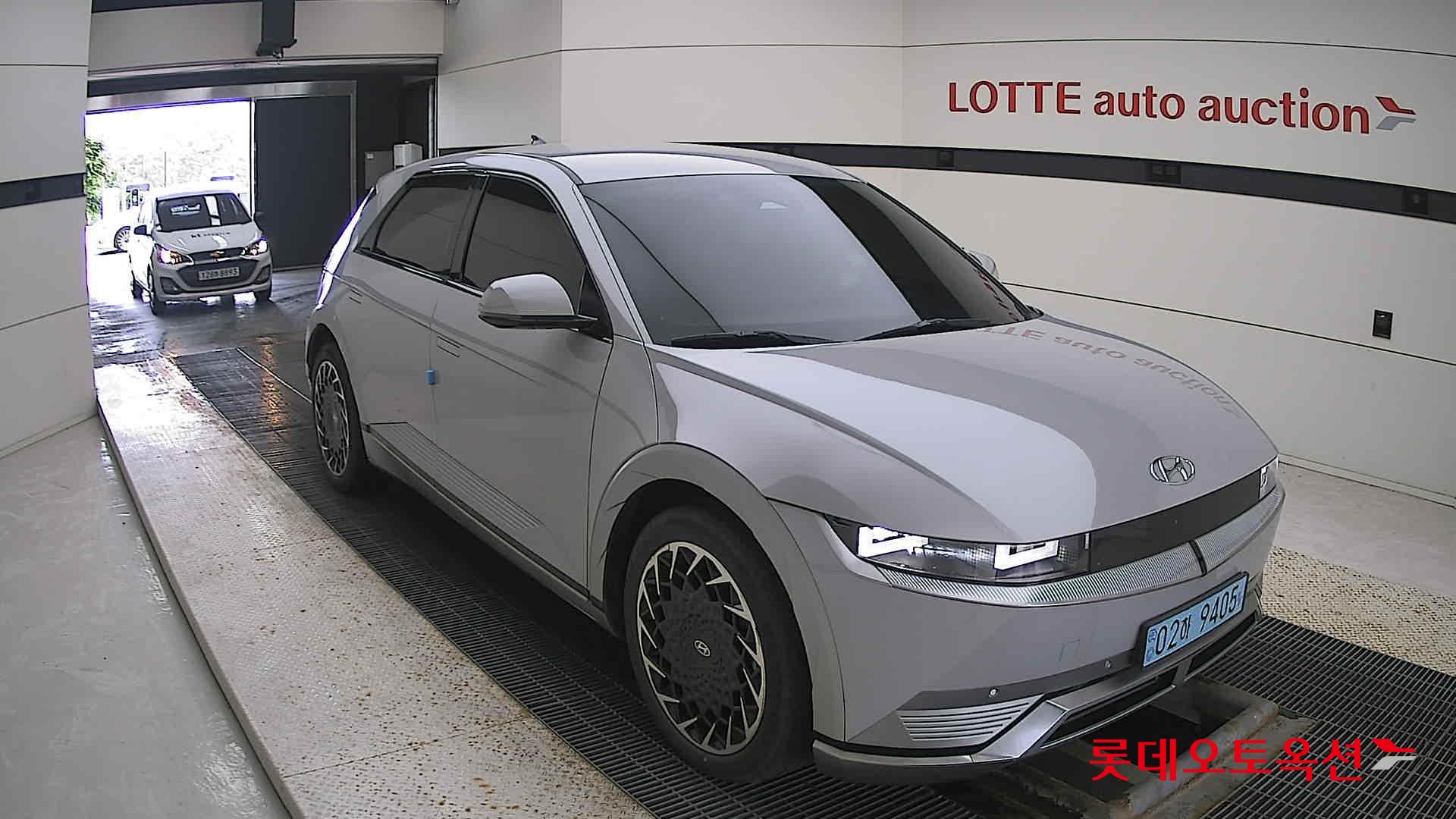 Hyundai IONIQ 5 2022 Cyber Grey Metallic из Кореи, фото 2