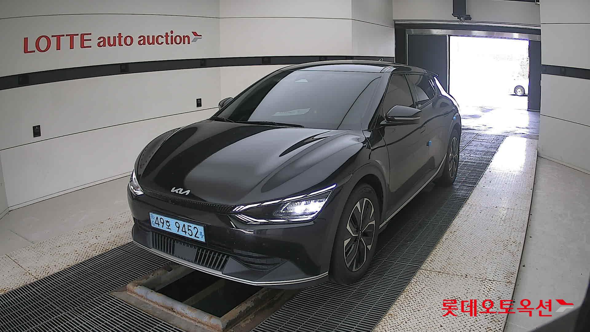 Kia EV6 2022 Aurora Black Pearl из Кореи