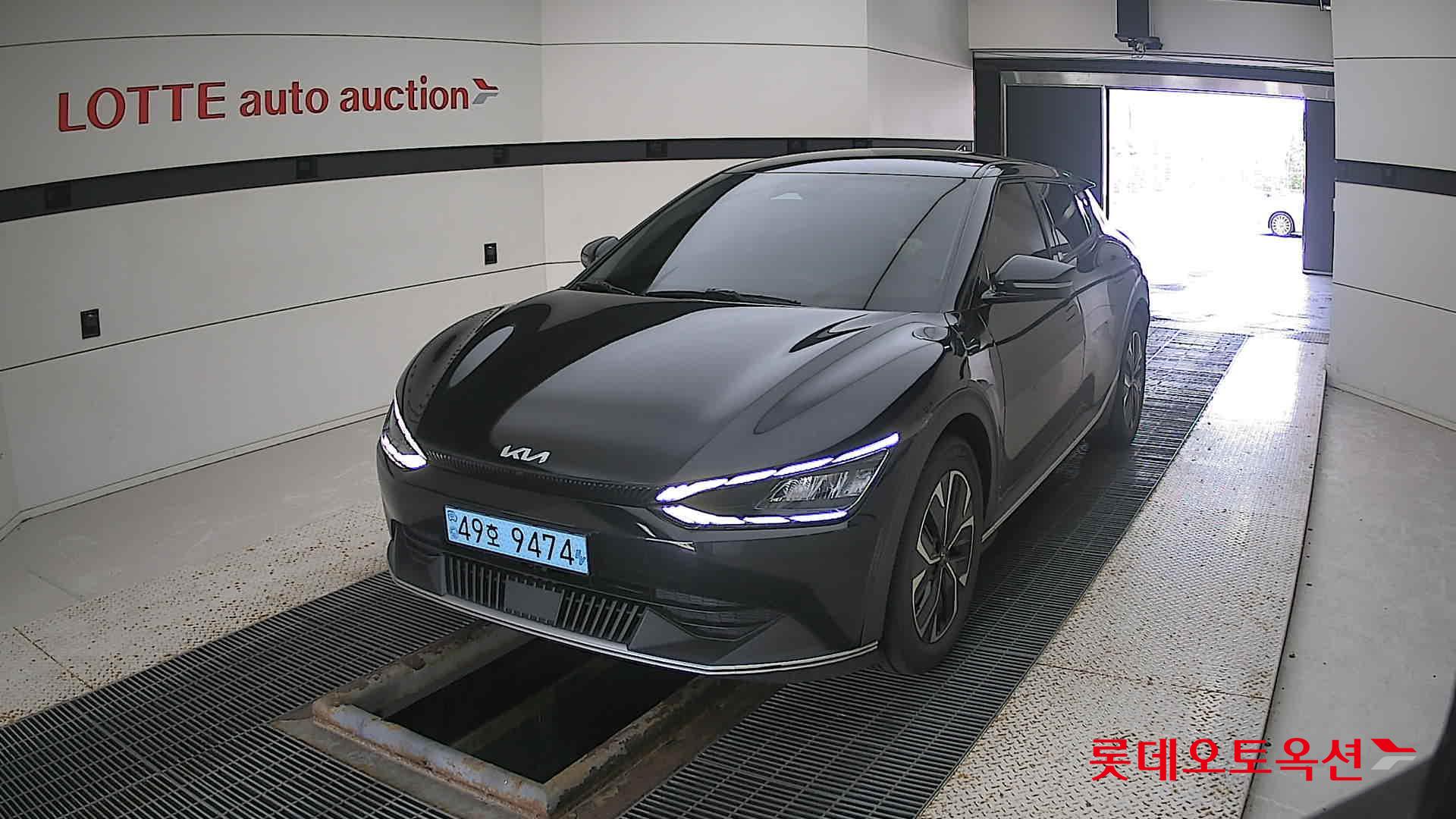 Kia EV6 2022 Aurora Black Pearl из Кореи