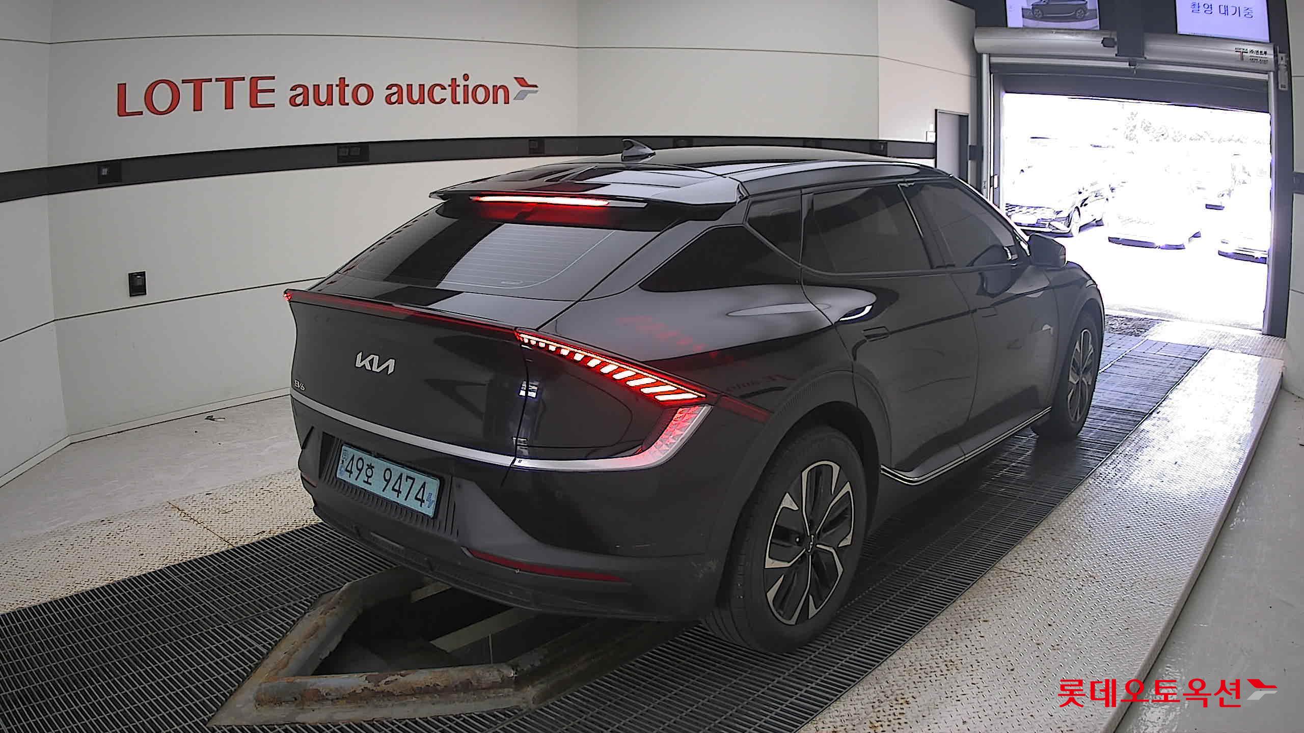 Kia EV6 2022 Aurora Black Pearl из Кореи, фото 4