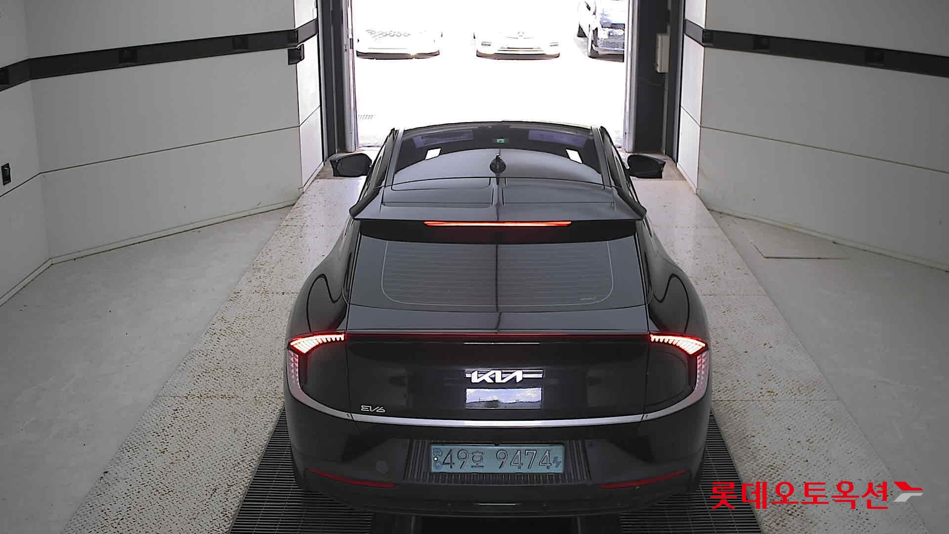 Kia EV6 2022 Aurora Black Pearl из Кореи, фото 5