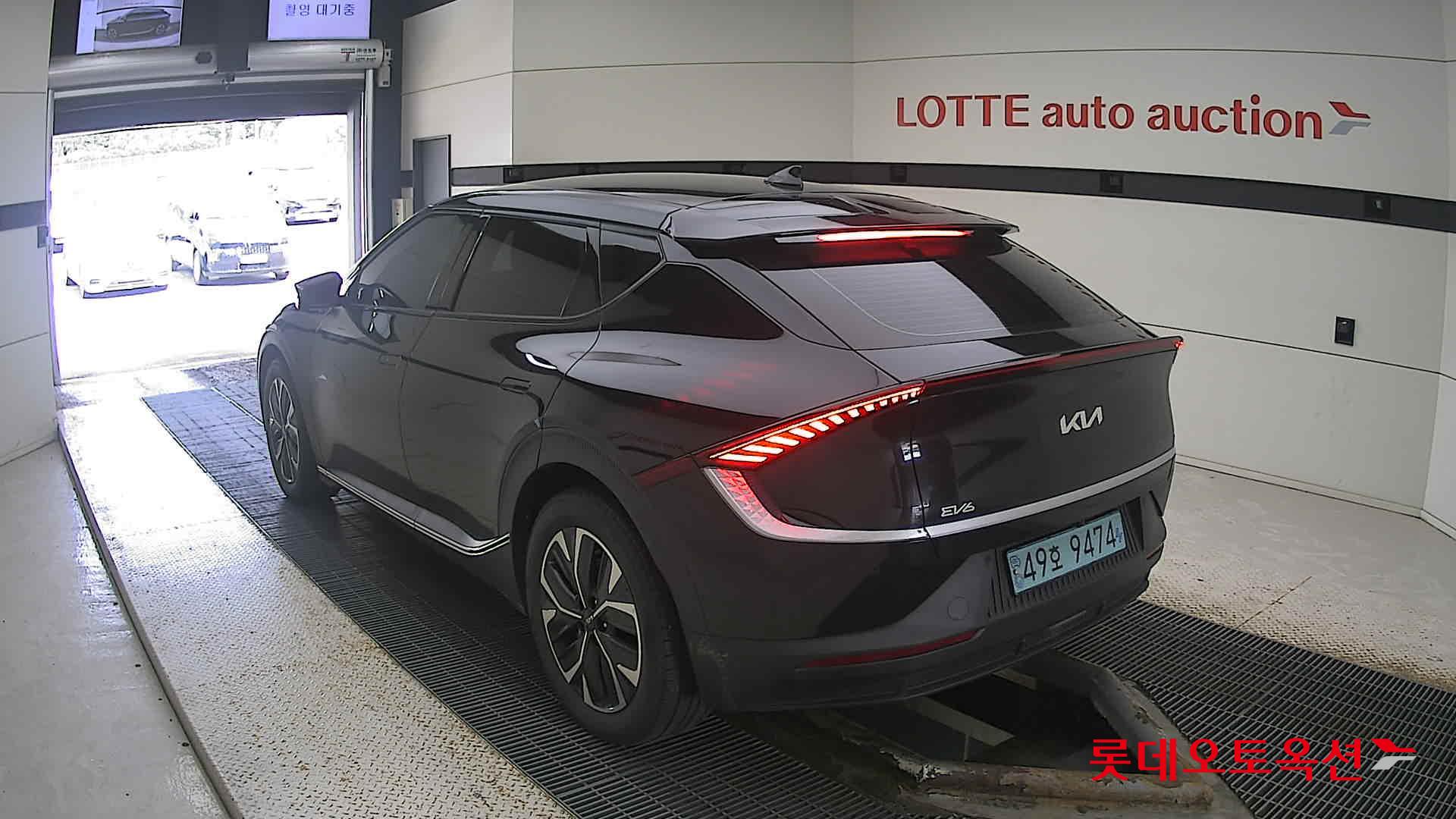 Kia EV6 2022 Aurora Black Pearl из Кореи, фото 6