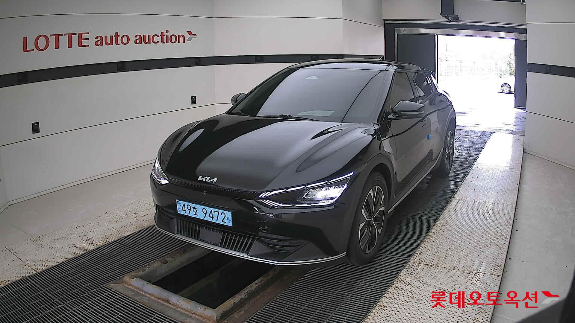 Kia EV6 2022 Aurora Black Pearl из Кореи