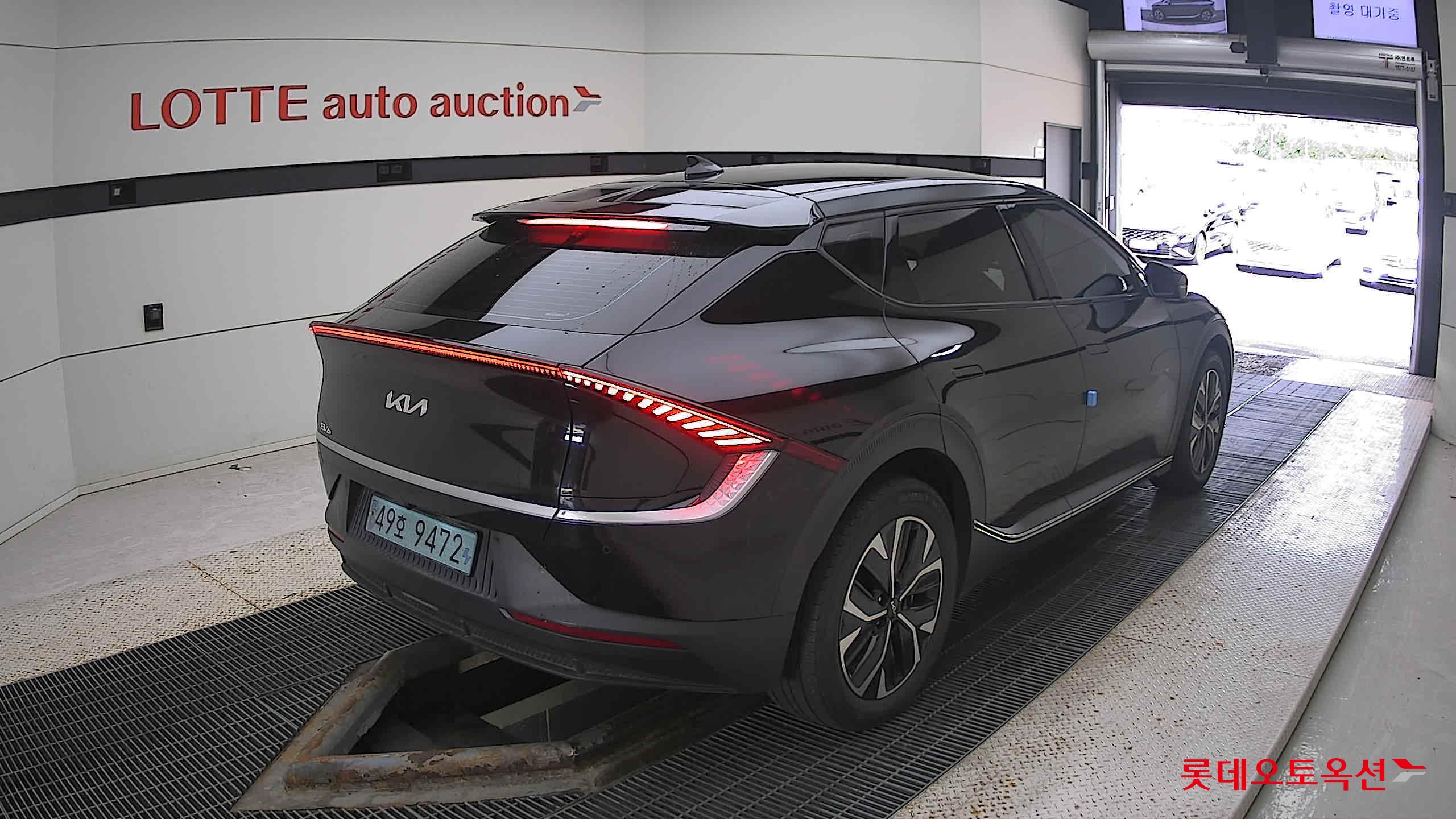 Kia EV6 2022 Aurora Black Pearl из Кореи, фото 4