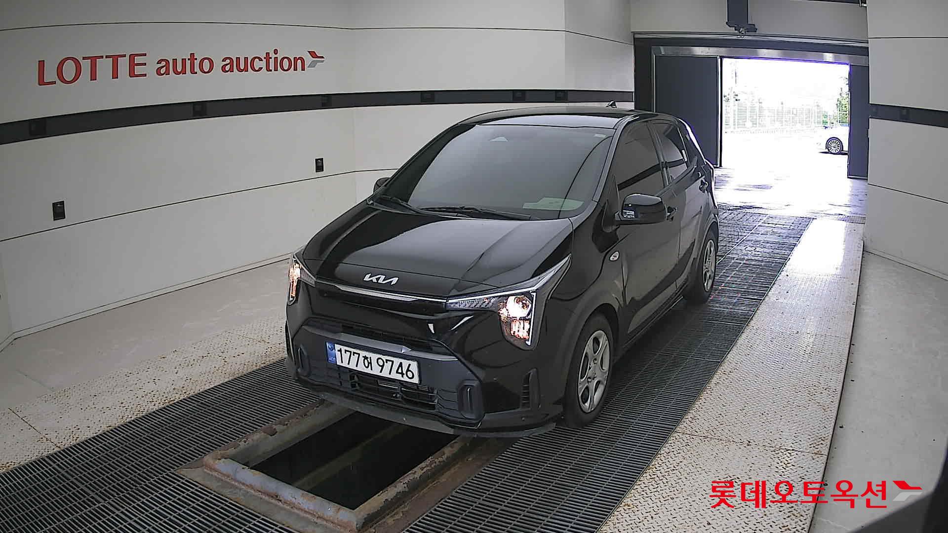 Kia Morning 2024 Aurora Black Pearl из Кореи