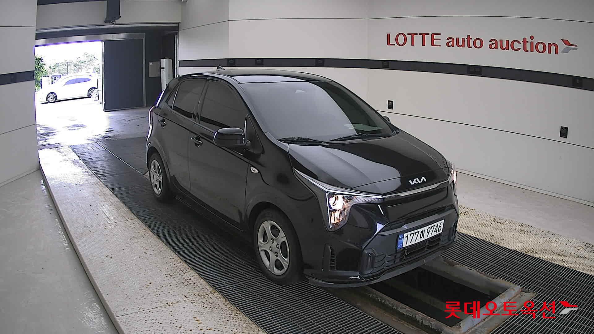 Kia Morning 2024 Aurora Black Pearl из Кореи, фото 2