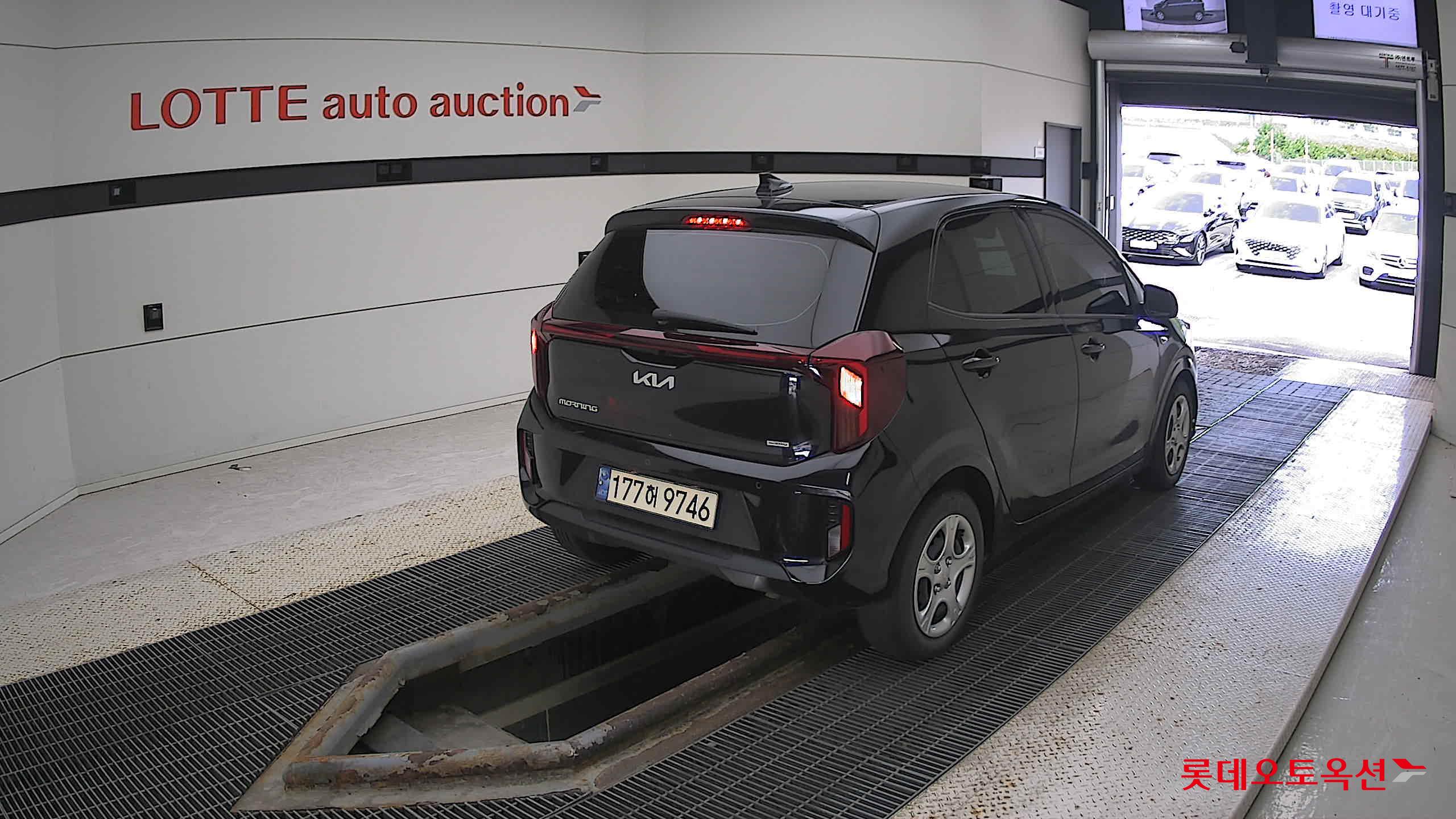 Kia Morning 2024 Aurora Black Pearl из Кореи, фото 4