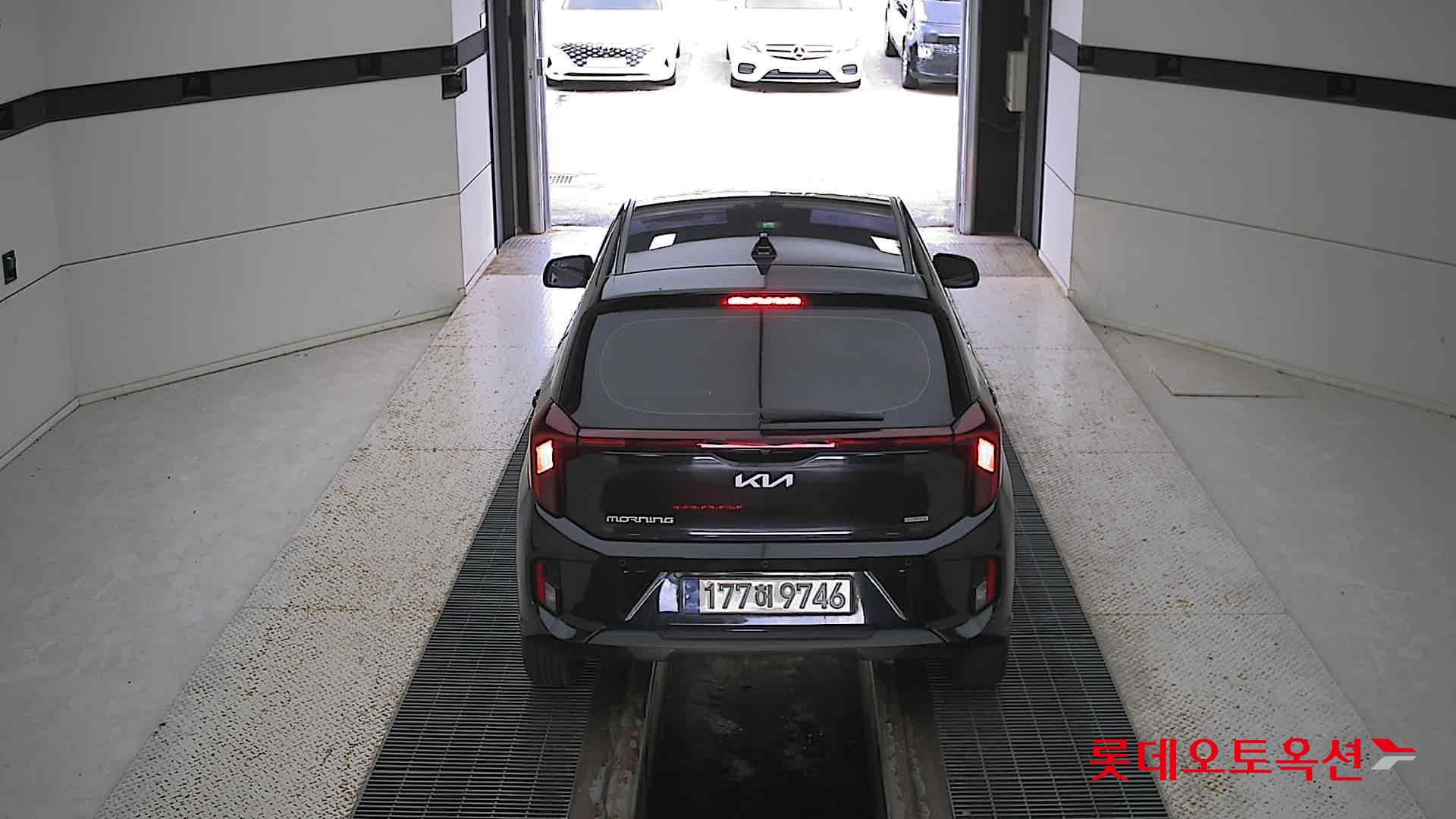 Kia Morning 2024 Aurora Black Pearl из Кореи, фото 5