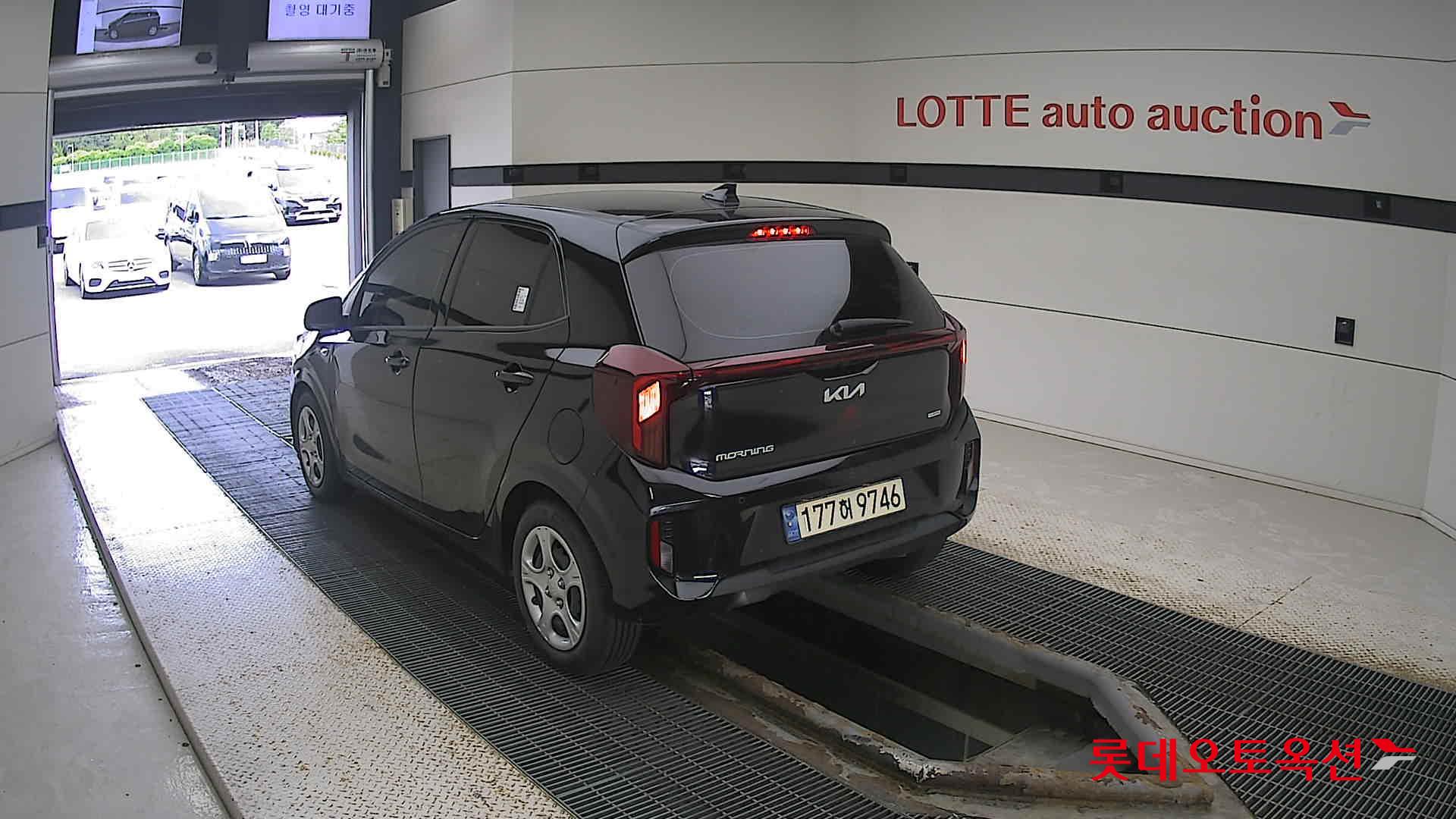 Kia Morning 2024 Aurora Black Pearl из Кореи, фото 6