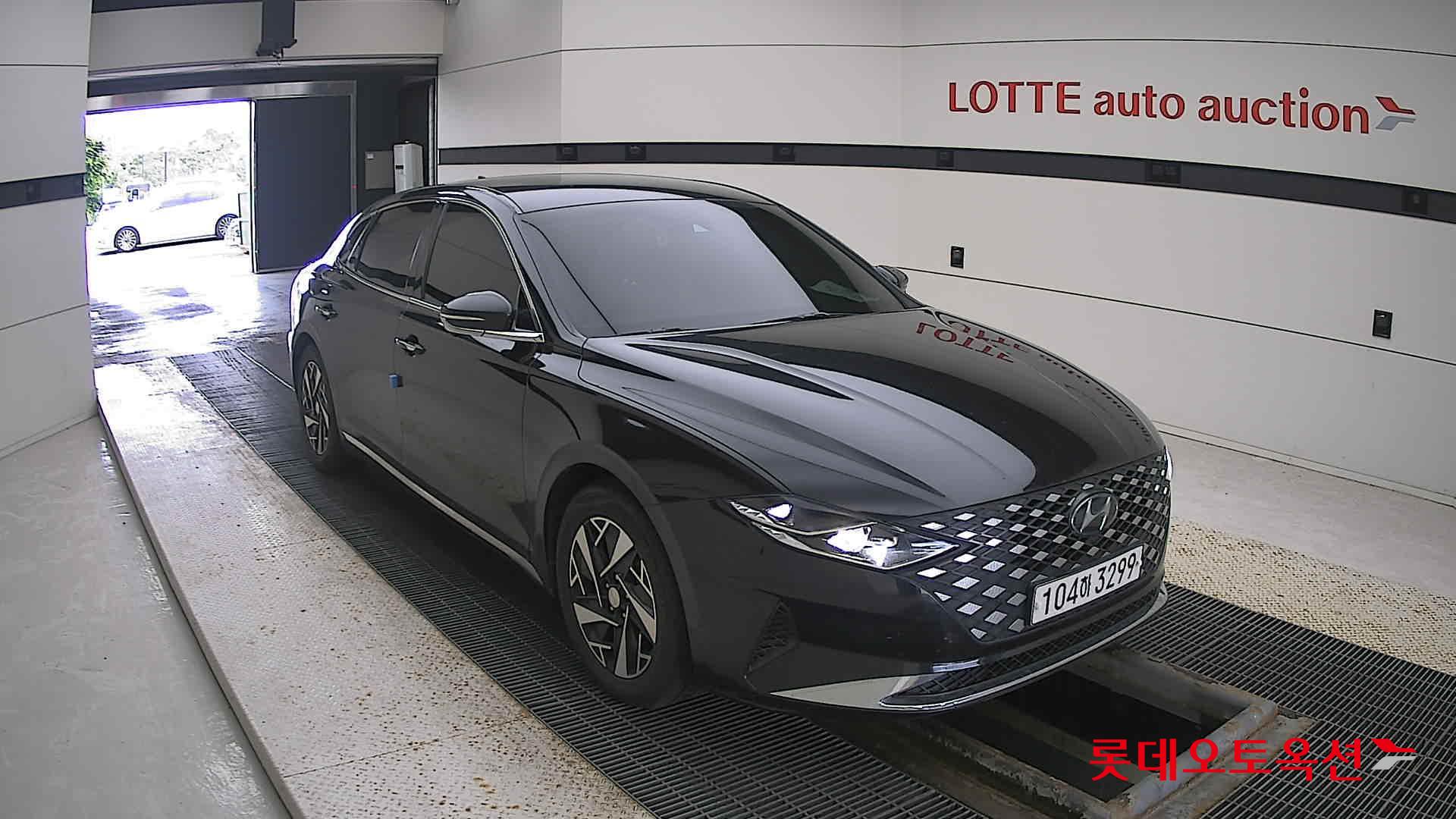 Hyundai Grandeur Hybrid 2020 Midnight Black из Кореи, фото 2