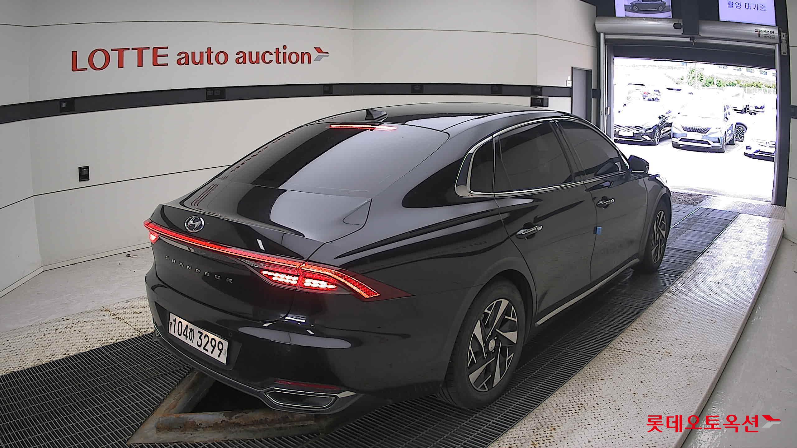 Hyundai Grandeur Hybrid 2020 Midnight Black из Кореи, фото 4