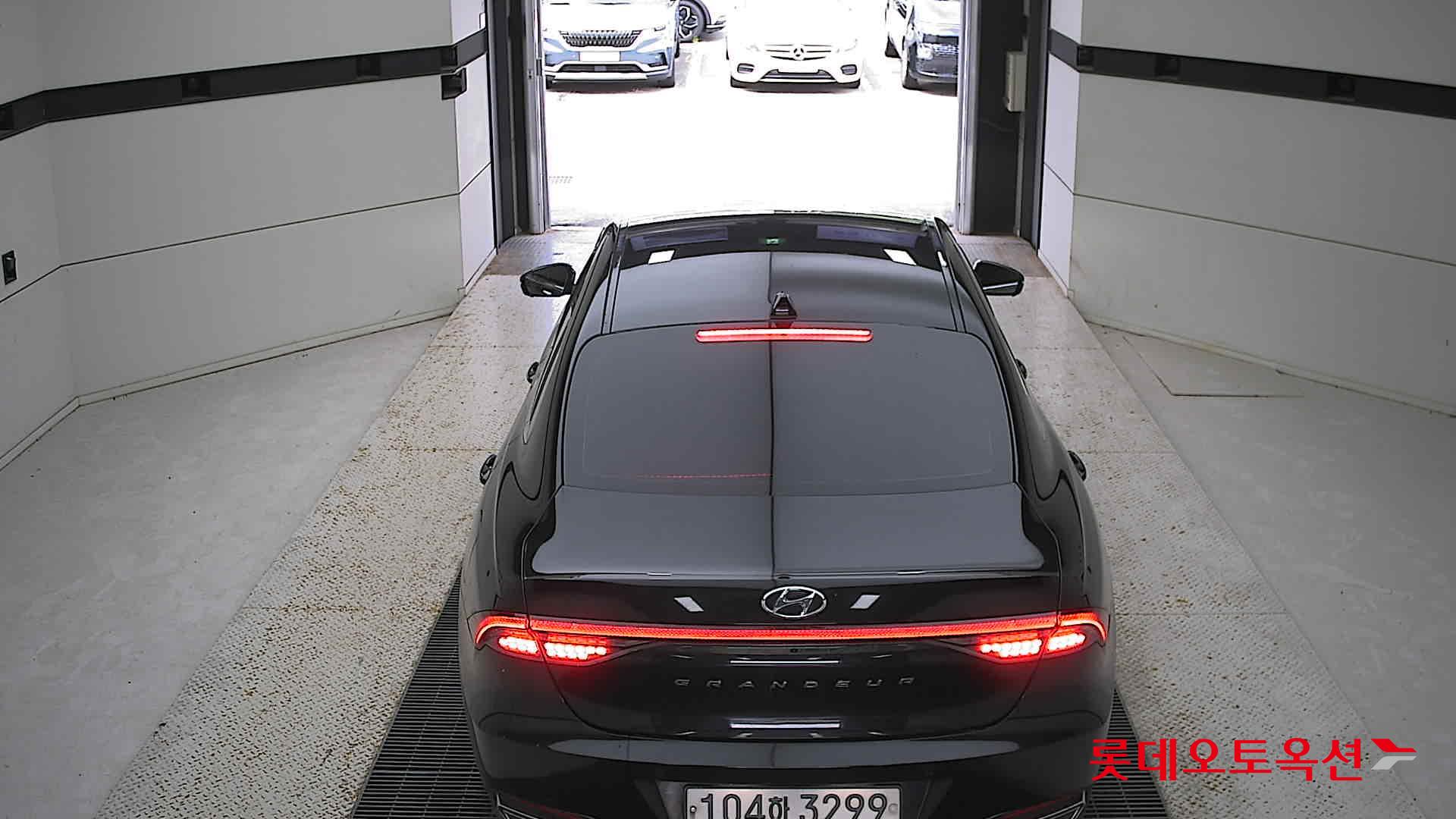 Hyundai Grandeur Hybrid 2020 Midnight Black из Кореи, фото 5