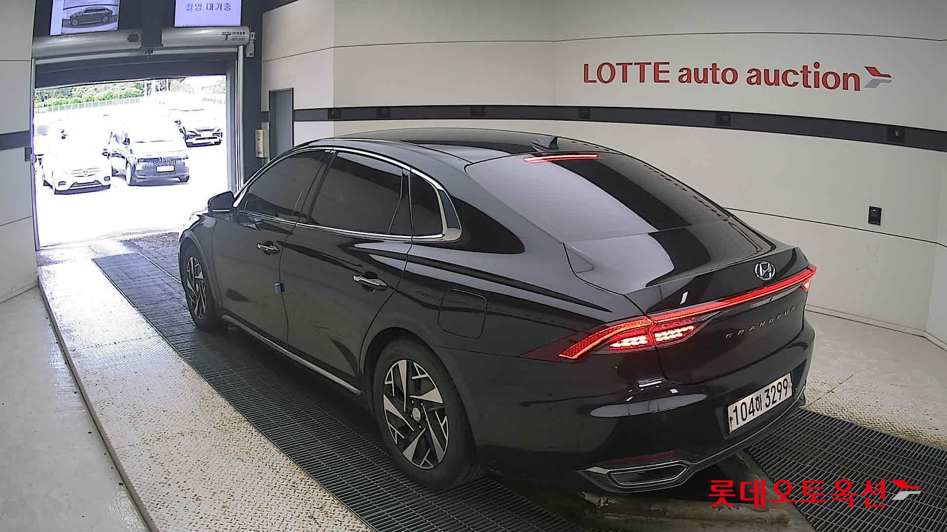 Hyundai Grandeur Hybrid 2020 Midnight Black из Кореи, фото 6