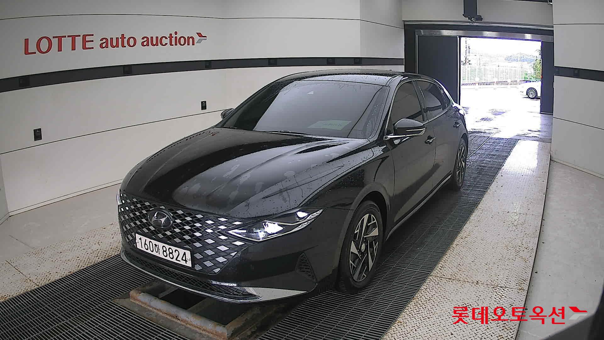 Hyundai Grandeur Hybrid 2022 Midnight Black Pearl из Кореи