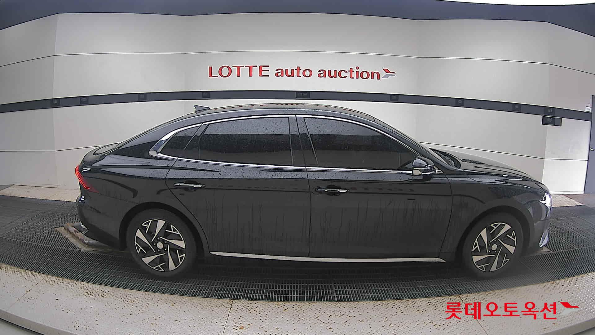 Hyundai Grandeur Hybrid 2022 Midnight Black Pearl из Кореи, фото 3