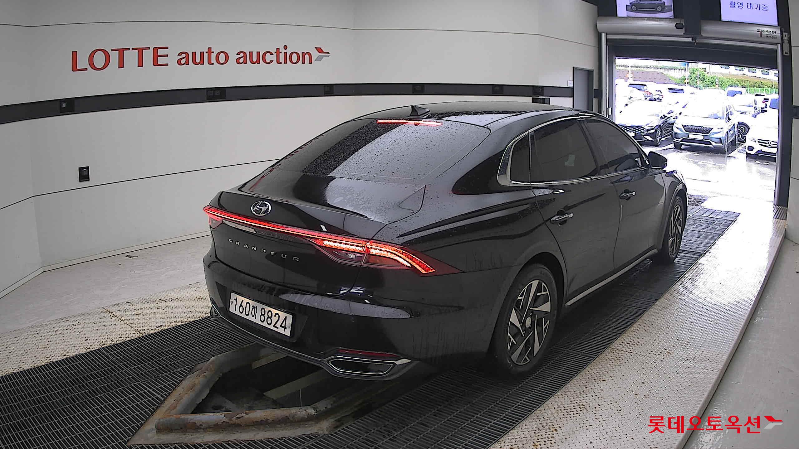 Hyundai Grandeur Hybrid 2022 Midnight Black Pearl из Кореи, фото 4
