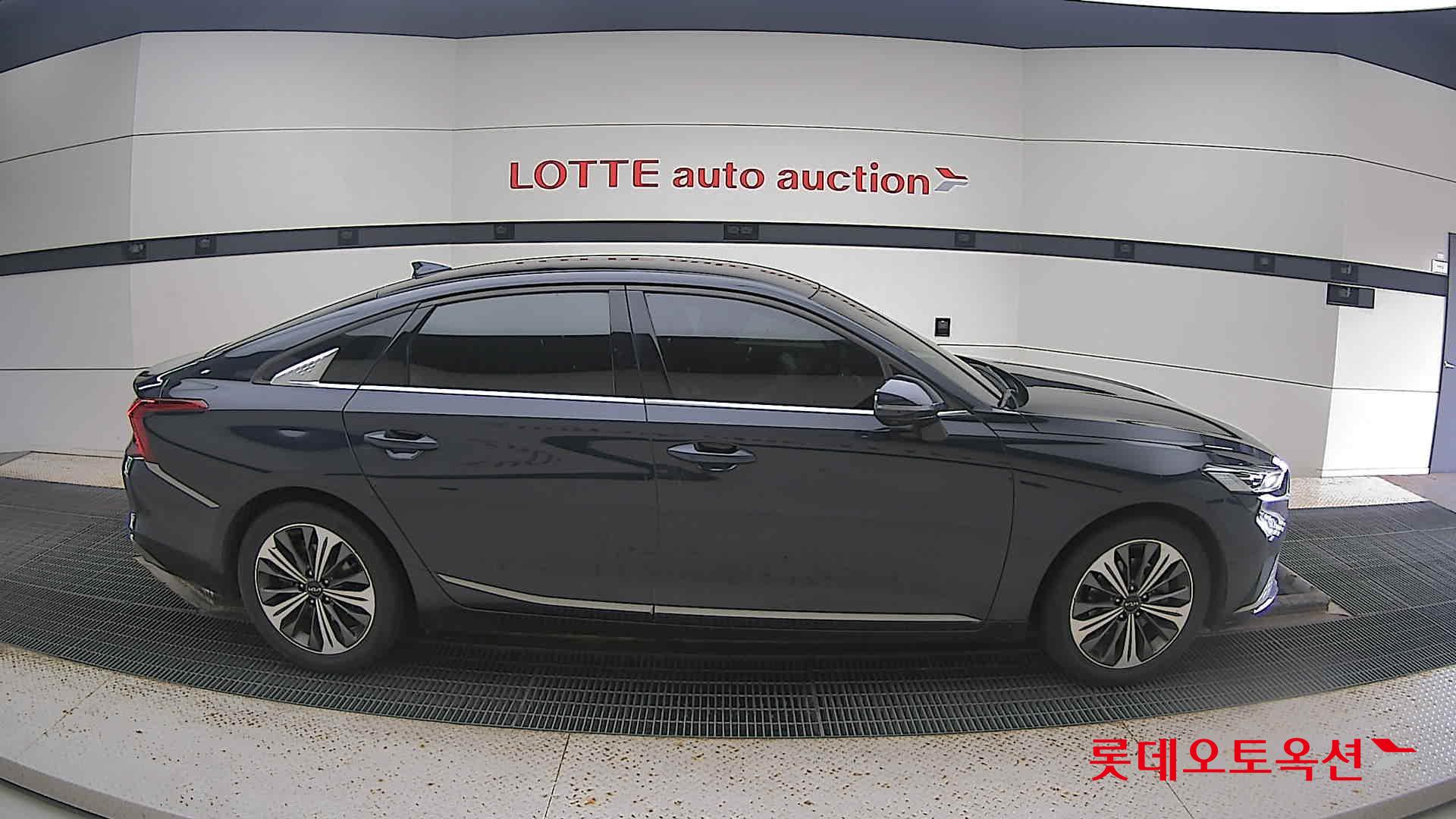 Kia K8 Hybrid 2022 Gravity Blue из Кореи, фото 3