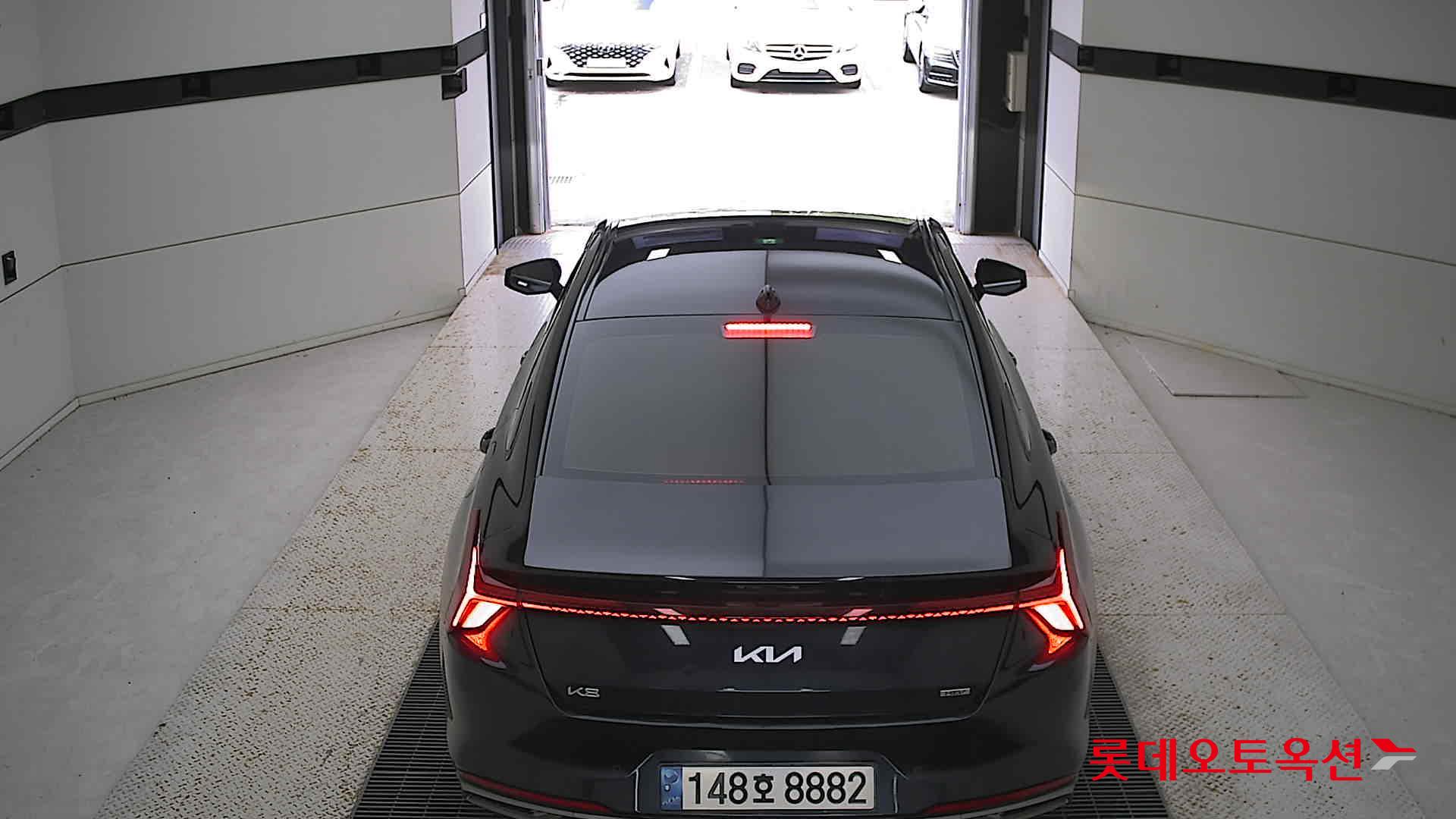 Kia K8 Hybrid 2022 Gravity Blue из Кореи, фото 5