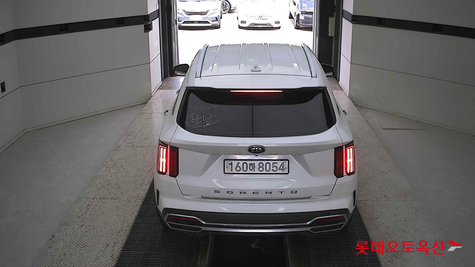 Kia Sorento 2021 Snow White Pearl (optional) из Кореи, фото 5